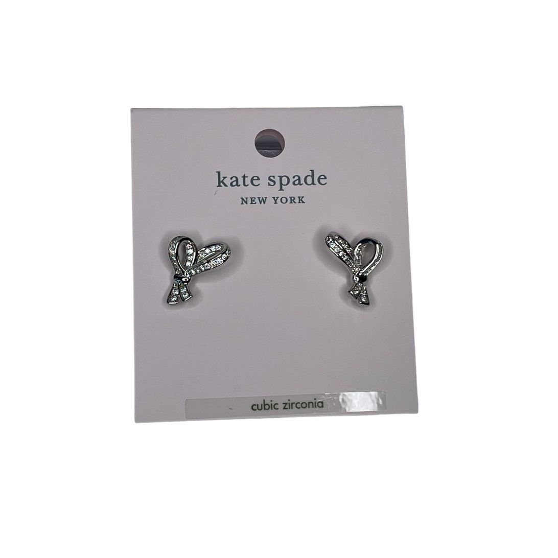Kate Spade Kate Spade All Tied Up Pave Studs Earrings Size ONE SIZE - 1 Thumbnail