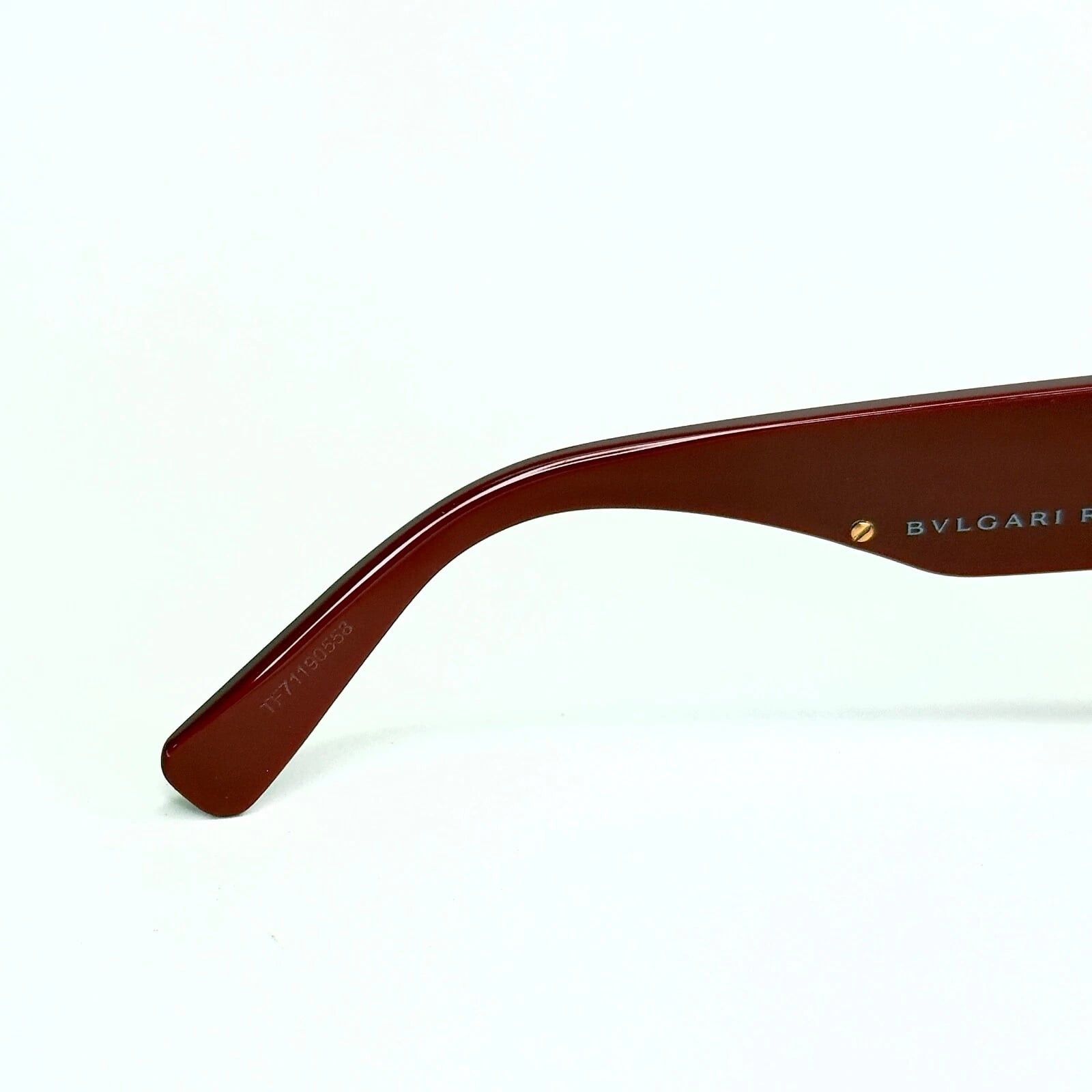 Bvlgari BVLGARI 40038 ROMA BV40038I Orange Brown Logo Sunglasses 44F Size ONE SIZE - 3 Thumbnail