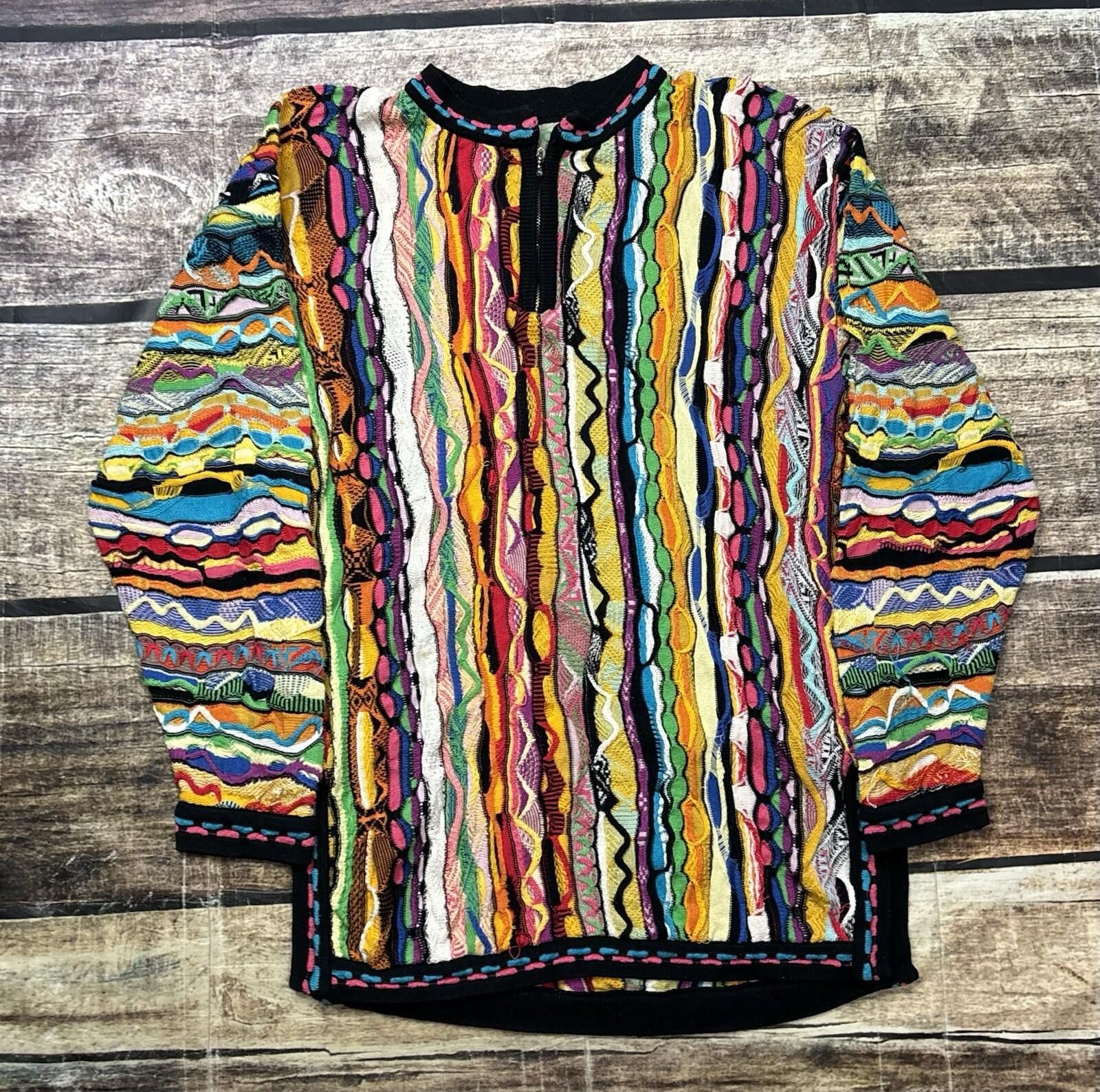 Coogi Coogi Sweater Women Medium 1/4 Zip 3D Knit Mercerized Cotton Size M / US 6-8 / IT 42-44 - 1 Thumbnail