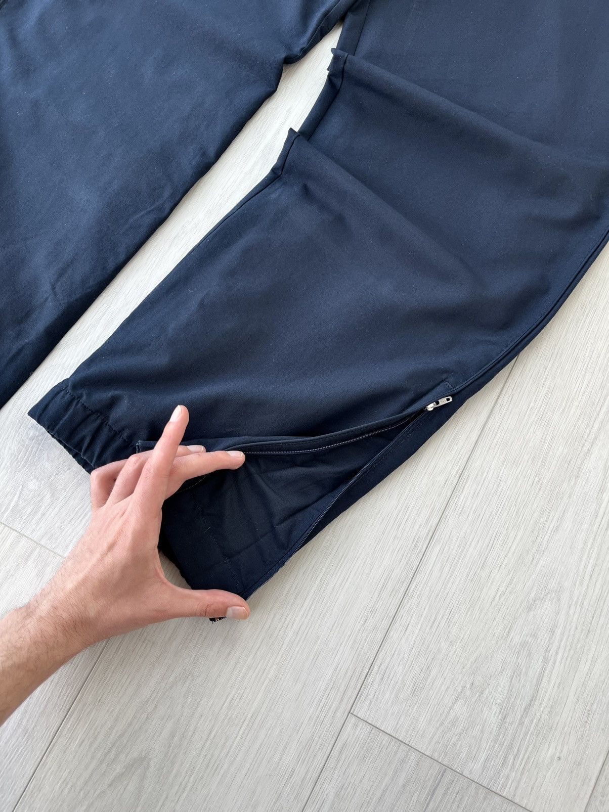 Nike Vintage Nike Track Pants Swoosh Logo Y2K 90s Drill Casual Size US 34 / EU 50 - 5 Thumbnail