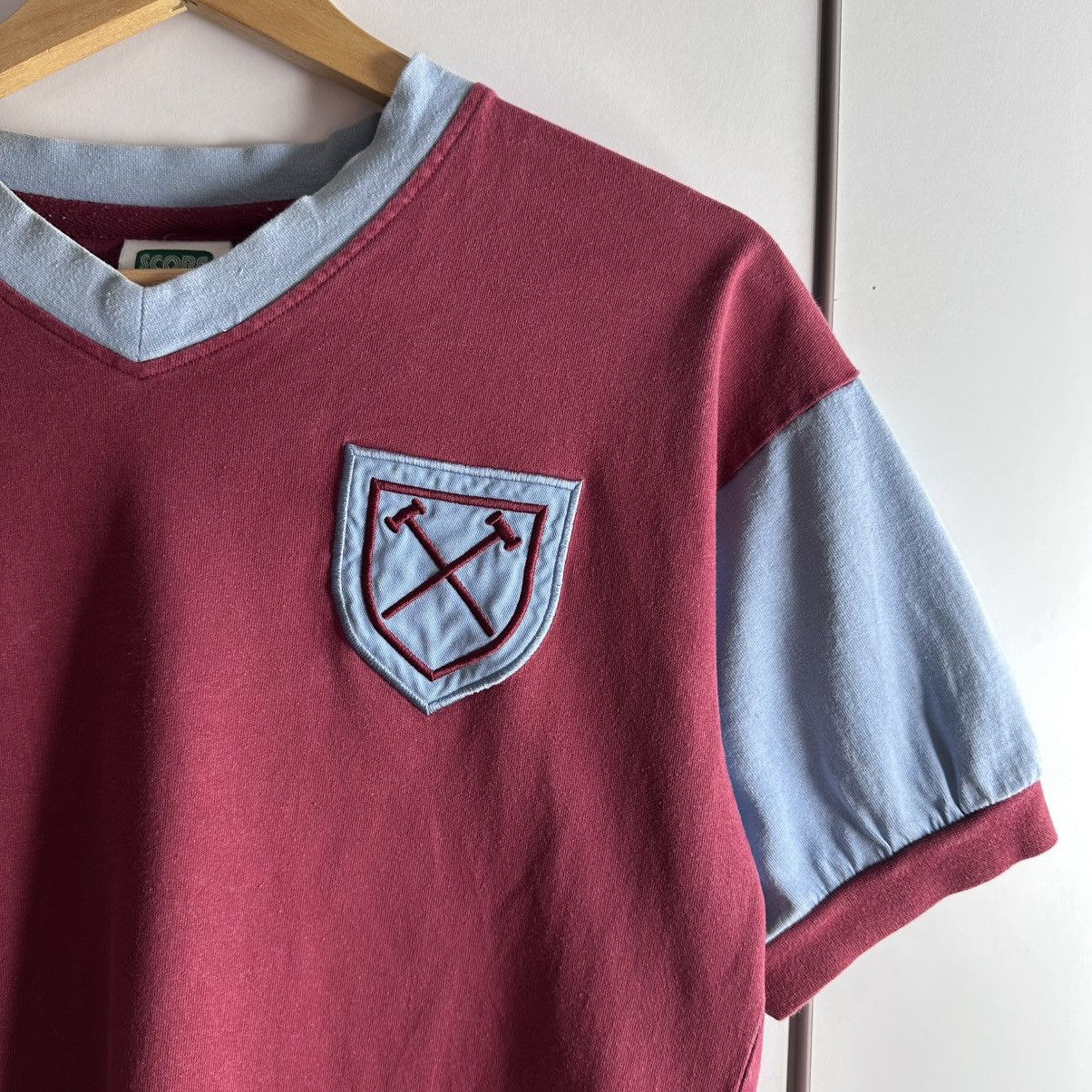 Nike West Ham United Score Draw Vintage Football Jersey Size US M / EU 48-50 / 2 - 2 Thumbnail