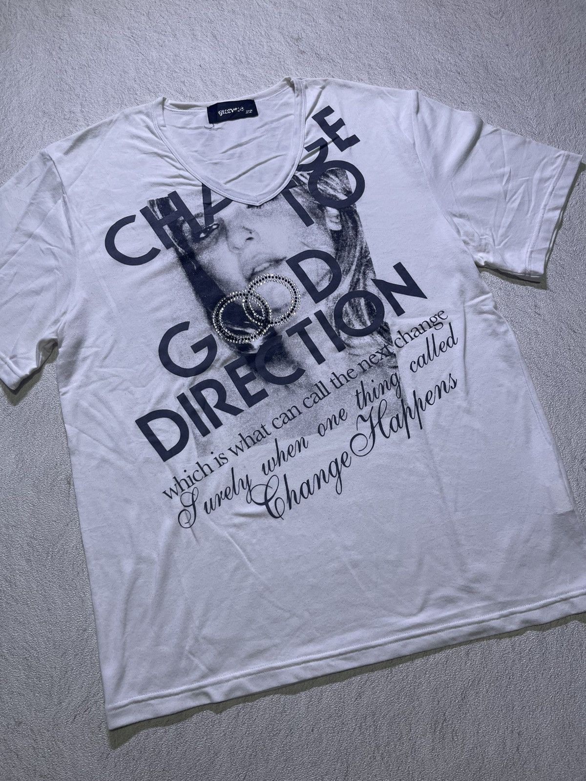 Japanese Brand Y2K GLLEVANS short sleeve tshirt Size US M / EU 48-50 / 2 - 2 Thumbnail