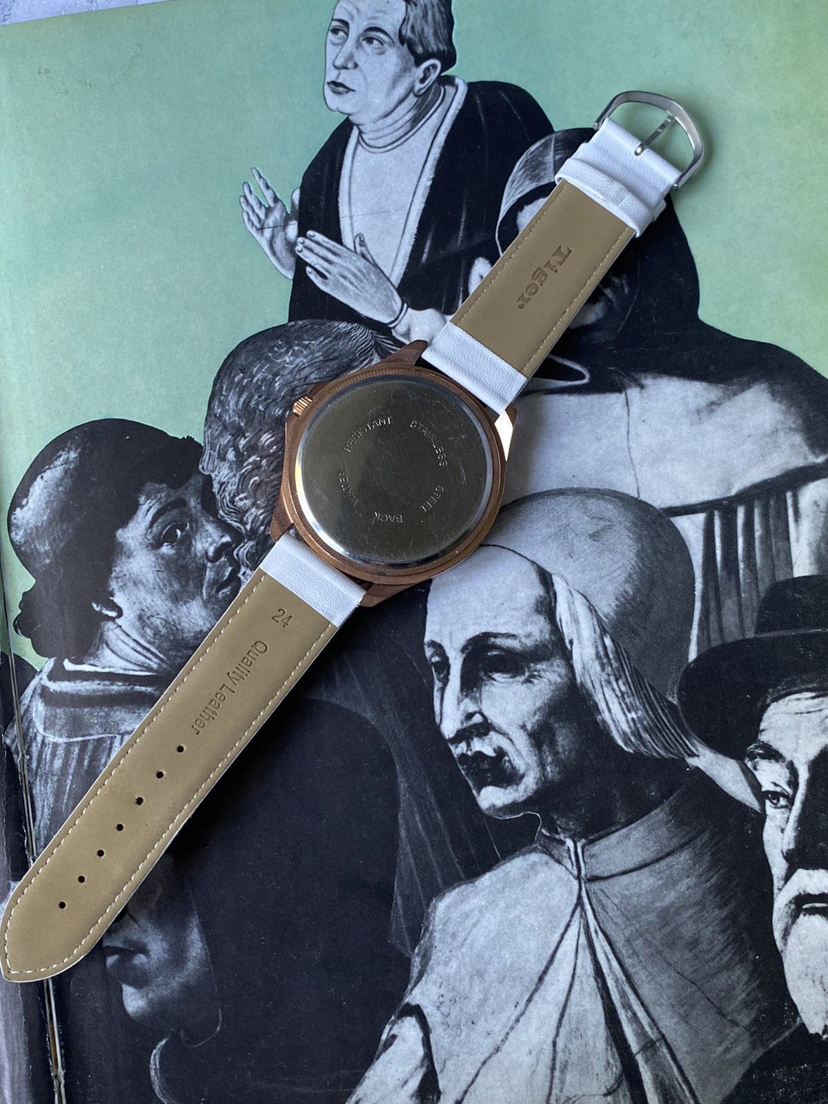 Japanese Brand × Jewelry × Vintage Anime Girl Watch Kawaii Stylish White Strap Size ONE SIZE - 8 Thumbnail