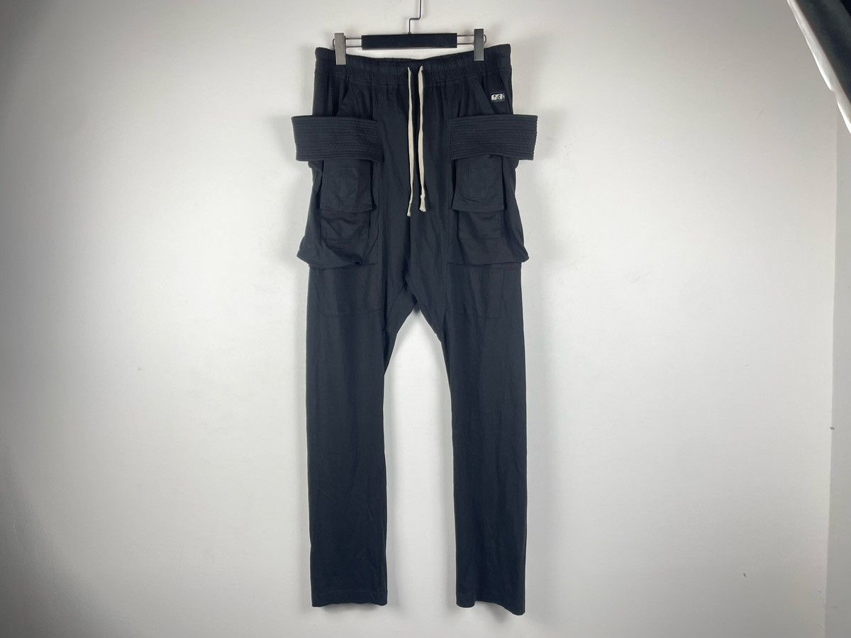 Rick Owens Drkshdw Rick Owens Drkshdw Drawstring Creatch Cargo Pants SS21 Size US 34 / EU 50 - 6 Thumbnail