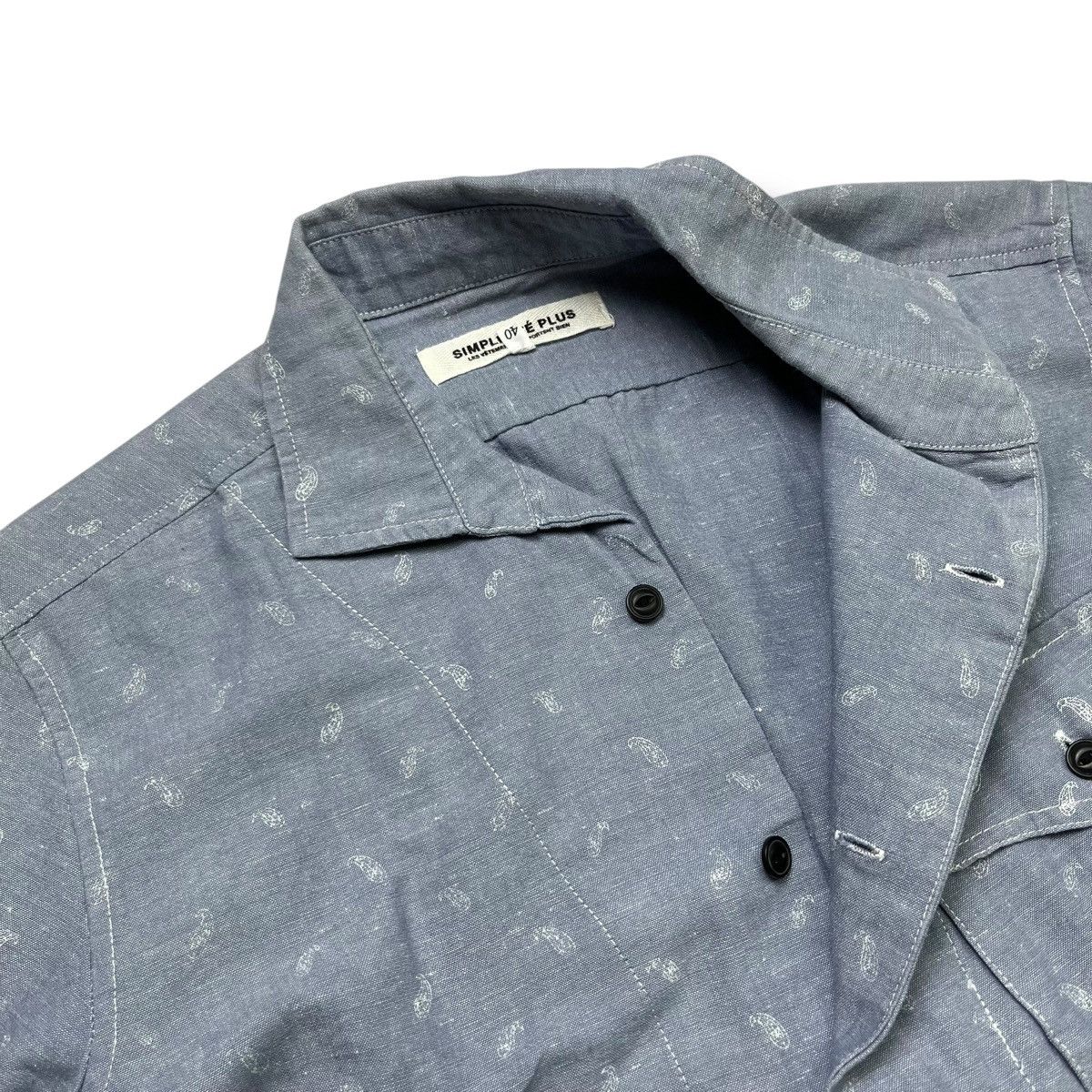 Japanese Brand Paisley 3d pocket simplicite bandana plus open collar shirt Size US M / EU 48-50 / 2 - 6 Thumbnail