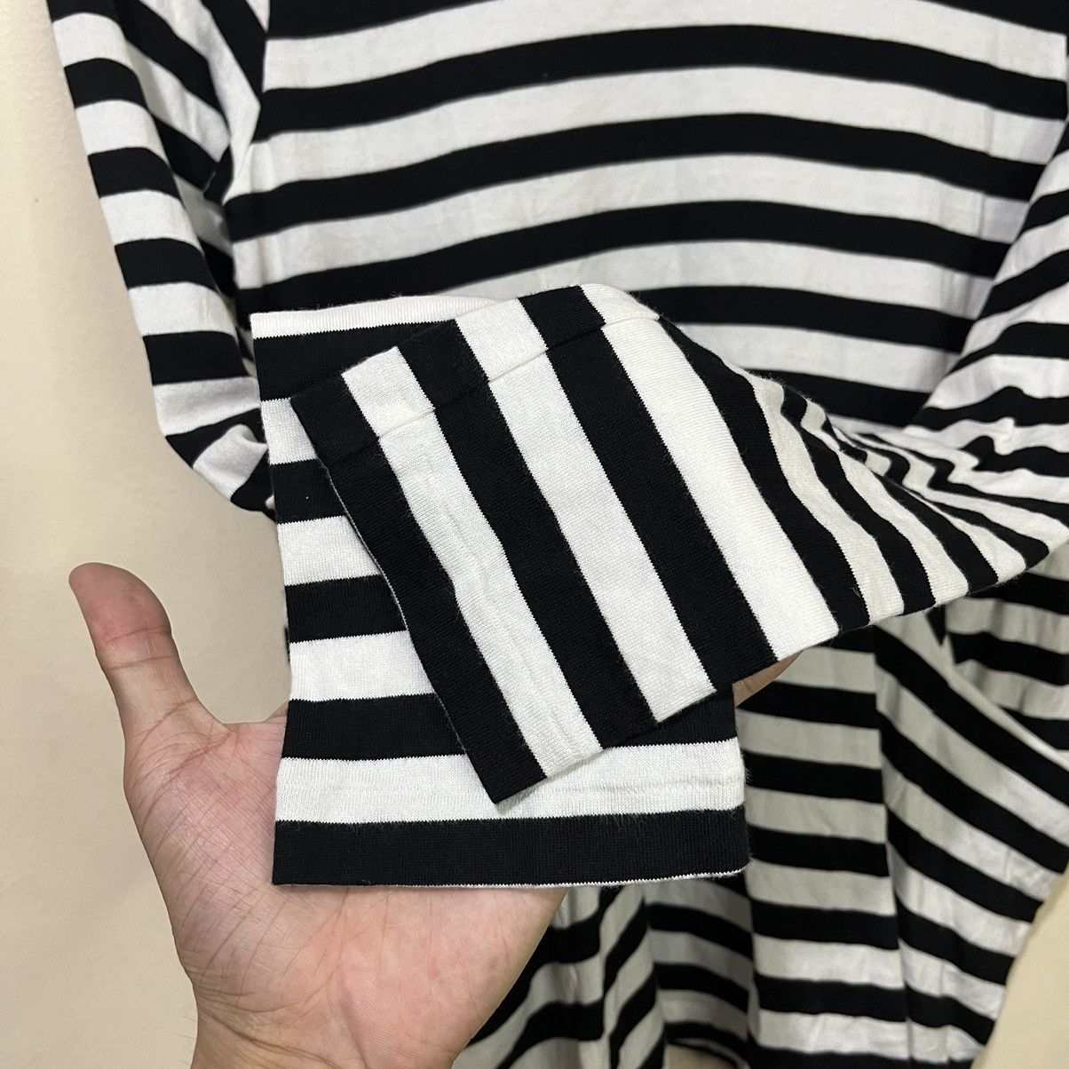 Comme des Garcons Comme des Garcons Comme des Garcons Striped Long Sleeve Tops Size S / US 4 / IT 40 - 5 Thumbnail