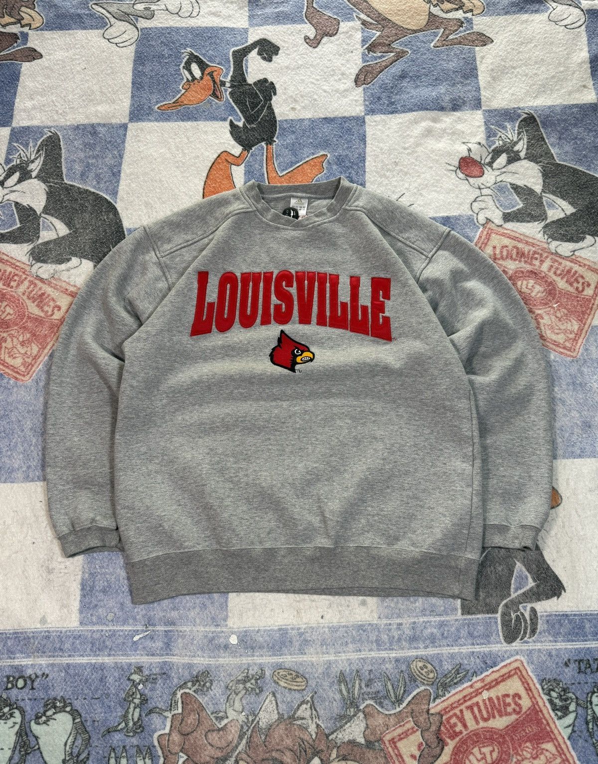 NCAA Vintage Louisville cardinals crewneck sweatshirt Size US L / EU 52-54 / 3 - 1 Thumbnail