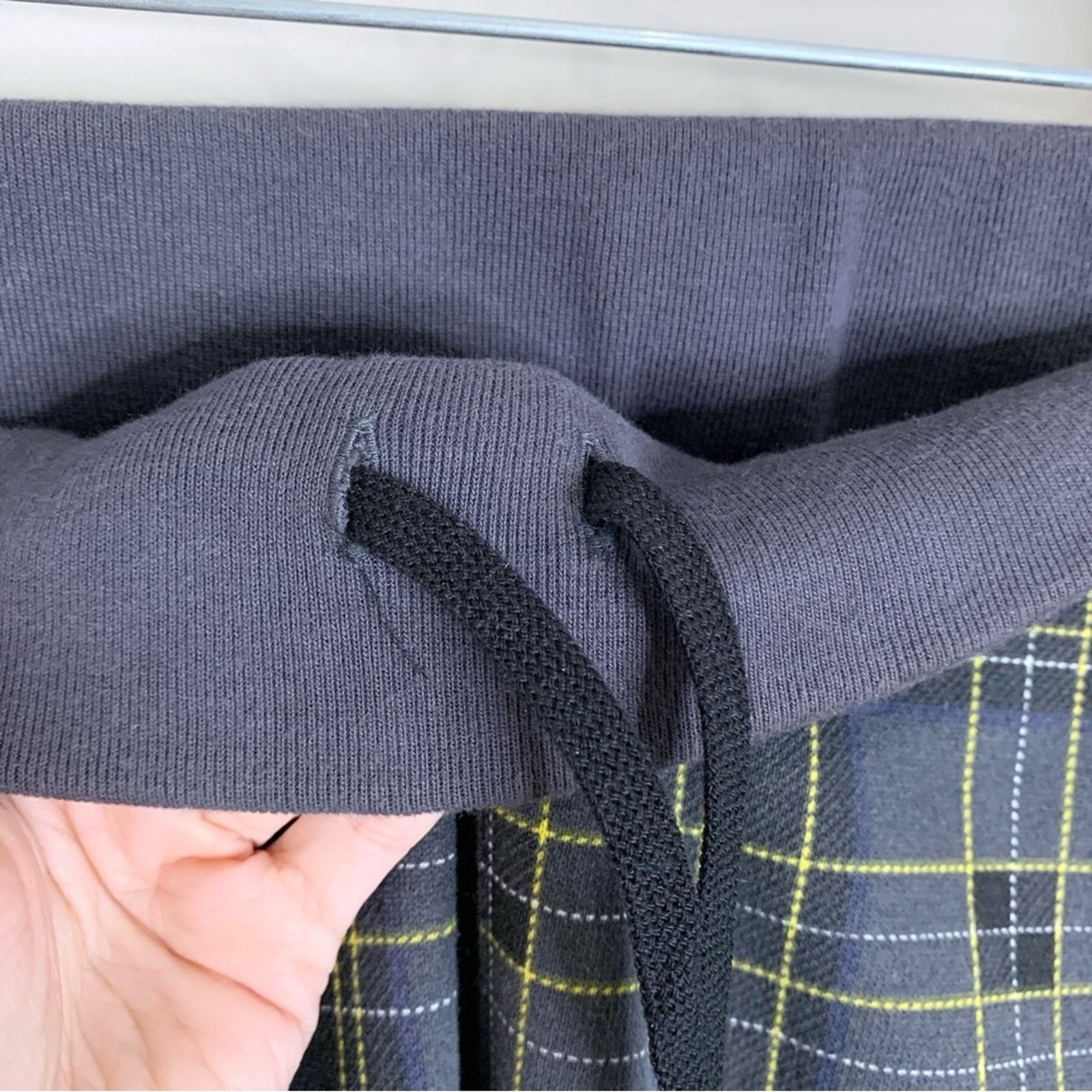 Bape BAPE x Undefeated Check Slim Sweatpants (Sz M) Charcoal Size US 32 / EU 48 - 5 Thumbnail