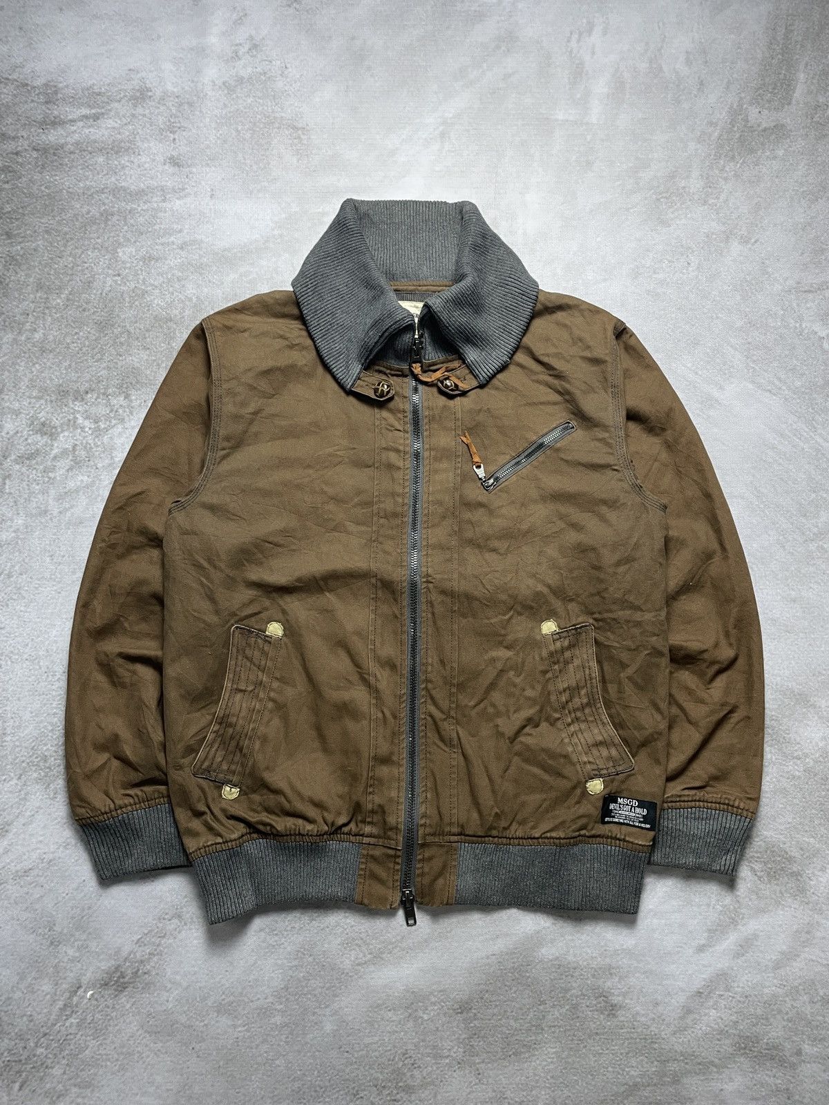 Hysteric Glamour × Japanese Brand 2000’s Masterground - Military Workwear Jacket Size US L / EU 52-54 / 3 - 4 Thumbnail