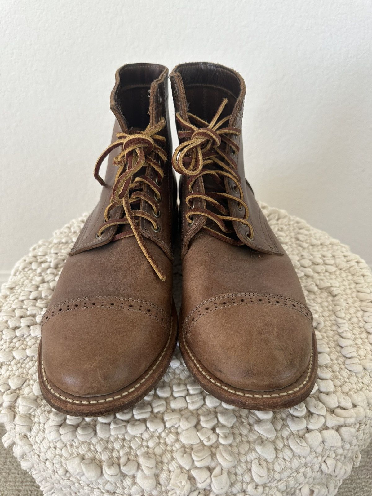 Oak Street Bootmakers Oakstreet Cap-Toe Trench Boot Size US 10.5 / EU 43-44 - 3 Thumbnail