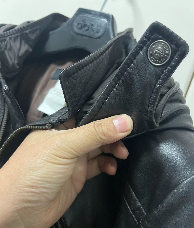 Versace Versace Genuine padded all-genuine cowhide leather jacket Size US S / EU 44-46 / 1 - 3 Thumbnail