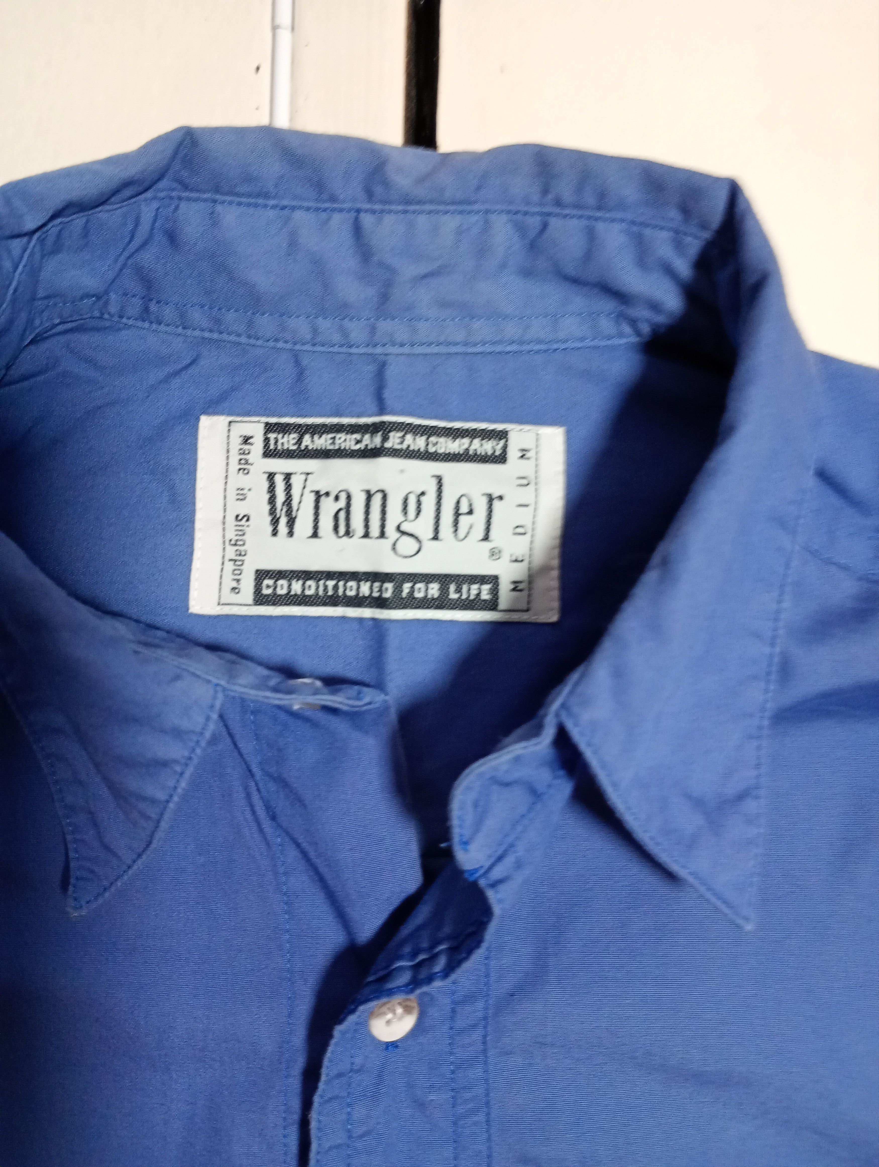 Wrangler Wrangler Cross The Border Short Sleeve Shirt 80's Size US M / EU 48-50 / 2 - 7 Thumbnail