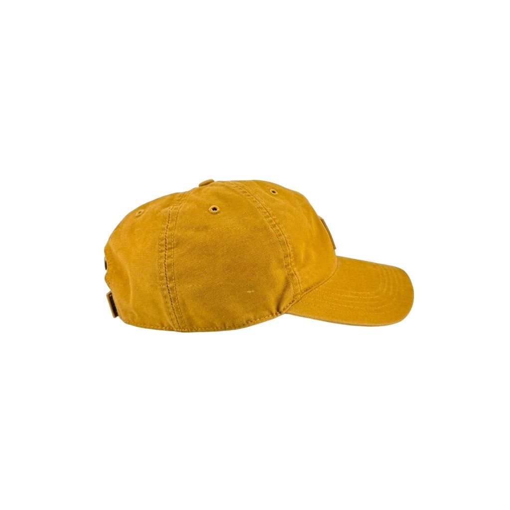 Carhartt Carhartt Brown Canvas Logo Adjustable Hat Size ONE SIZE - 4 Thumbnail