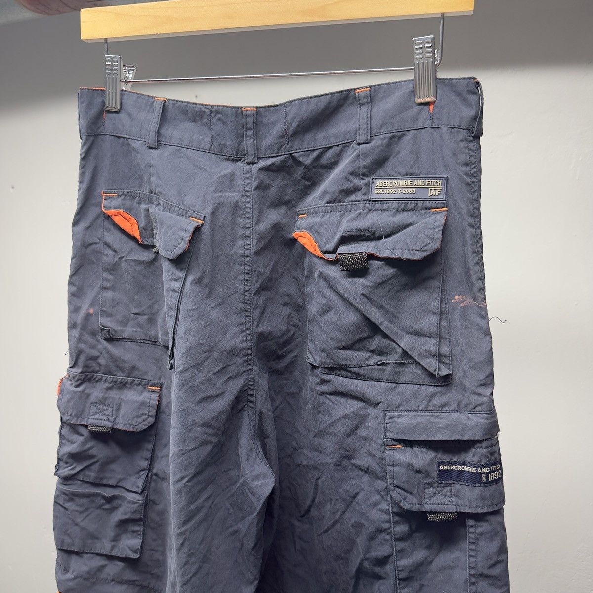 Abercrombie & Fitch Vintage Abercrombie & Fitch Paratrooper Nylon Cargo Pants Size US 29 - 14 Thumbnail