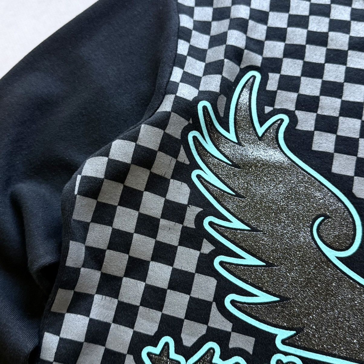 Hysteric Glamour × Undercover Punk Eagle Check Long Sleeve T Shirt Hysteric Glamour Style Size US M / EU 48-50 / 2 - 3 Thumbnail
