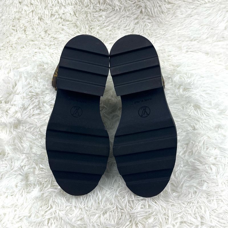 Louis Vuitton Louis Vuitton Beaubourg Ankle Boots in Black -2505 Size US 8 / IT 38 - 6 Thumbnail