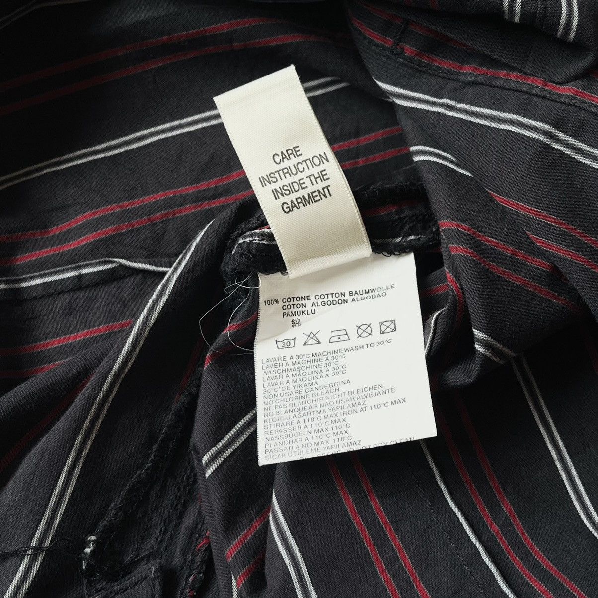 Diesel Vintage Diesel Stripes Botton Ups Shirt Size US L / EU 52-54 / 3 - 5 Thumbnail
