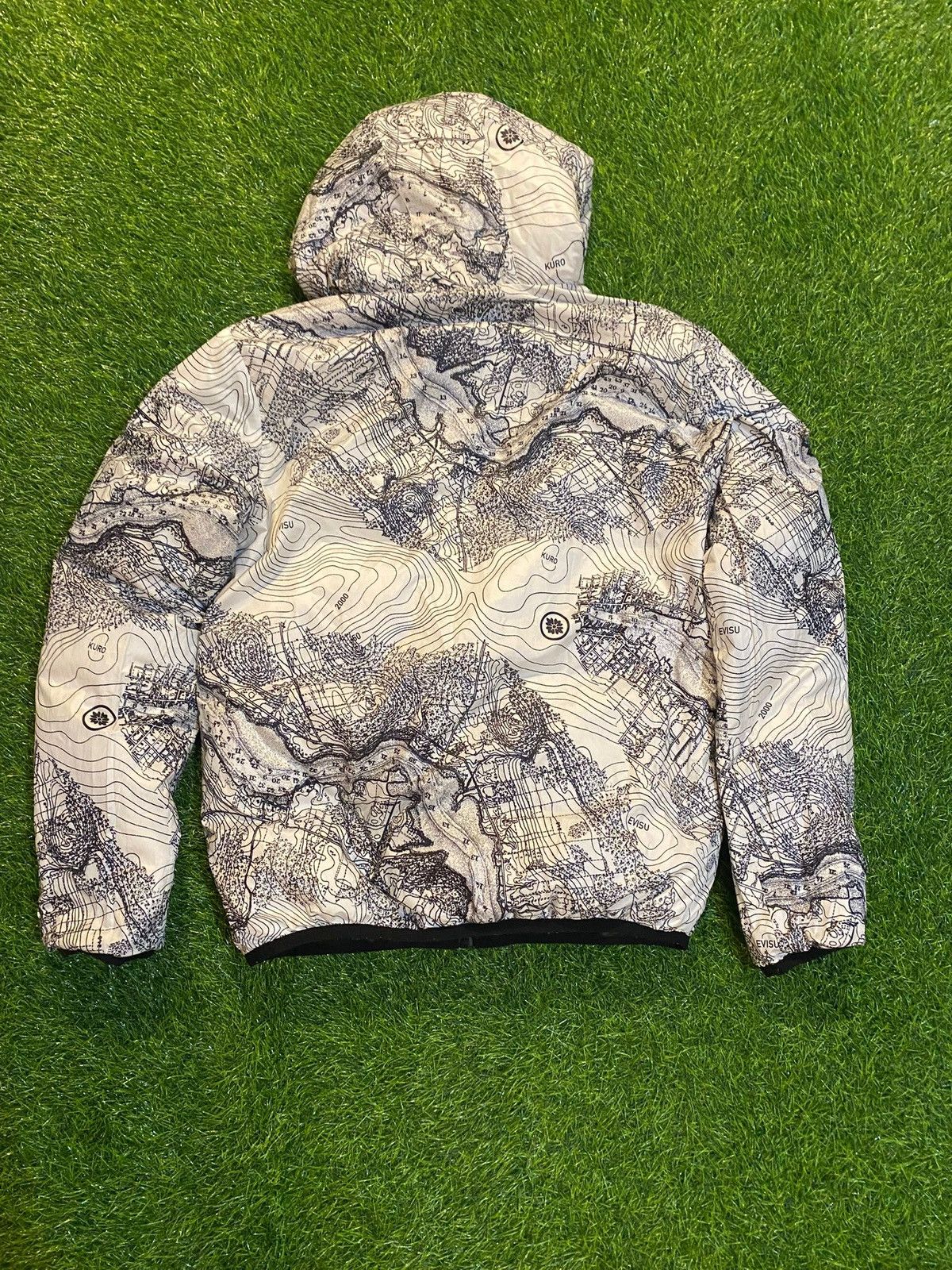 Evisu Evisu kuro reversible down zip up jacket size small Size US S / EU 44-46 / 1 - 3 Thumbnail