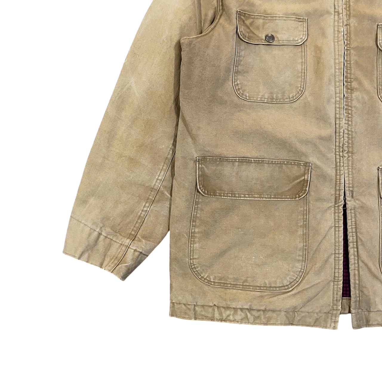 Sears Vintage 50's Sears Workwear Canvas Chore Jacket Size US M / EU 48-50 / 2 - 4 Thumbnail