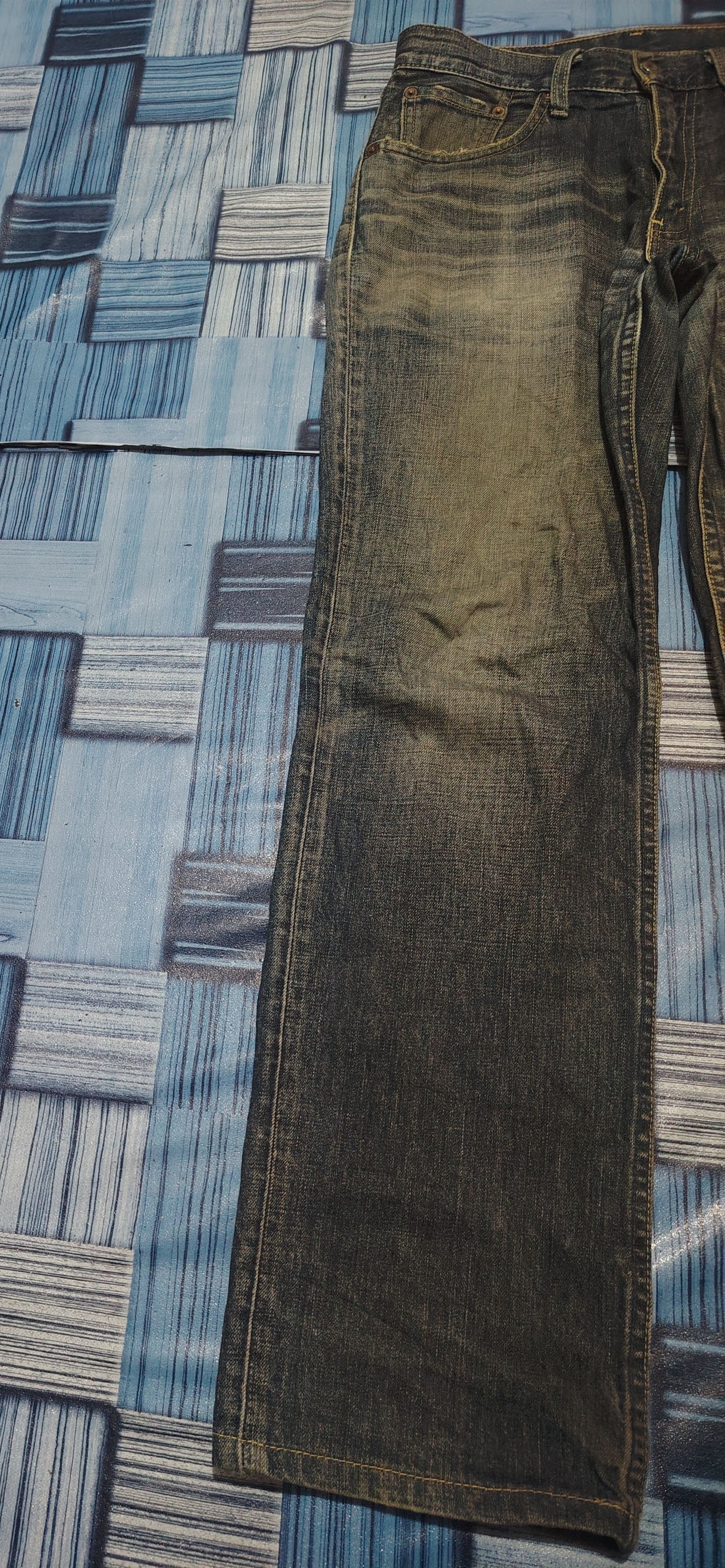 Levi's Vtg Levis 502 Distressed Jeans Size US 29 - 5 Thumbnail