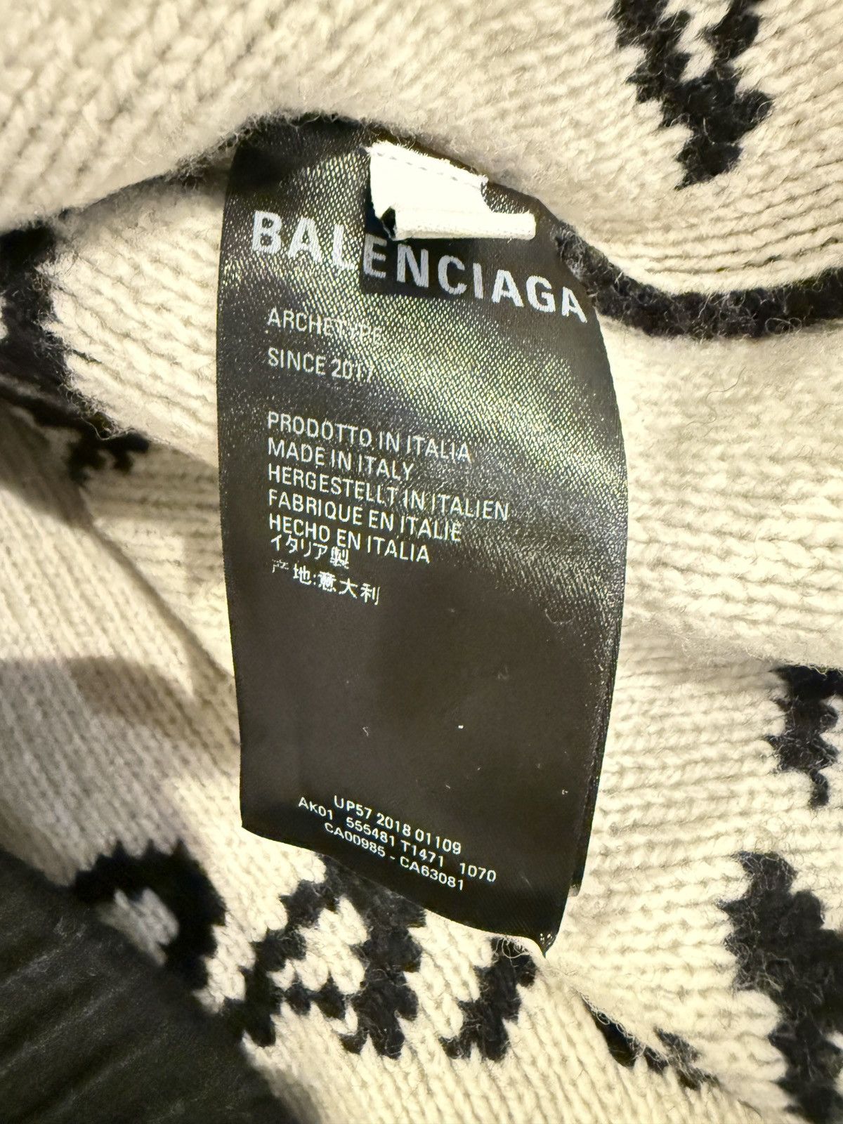 Balenciaga Balenciaga Sweater Size US L / EU 52-54 / 3 - 6 Thumbnail