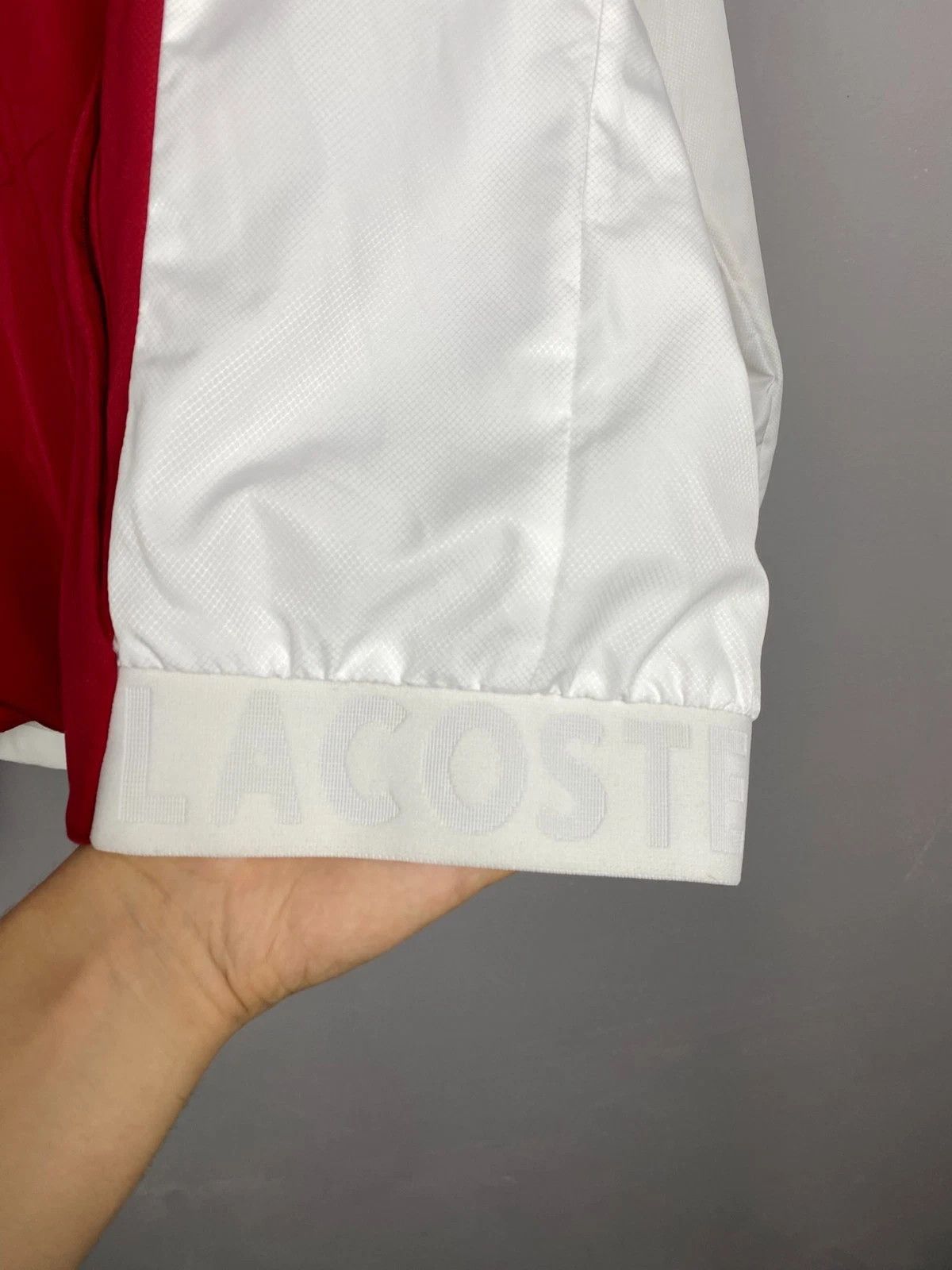 Lacoste Lacoste Windbreaker Jacket with Hood Size US XL / EU 56 / 4 - 5 Thumbnail