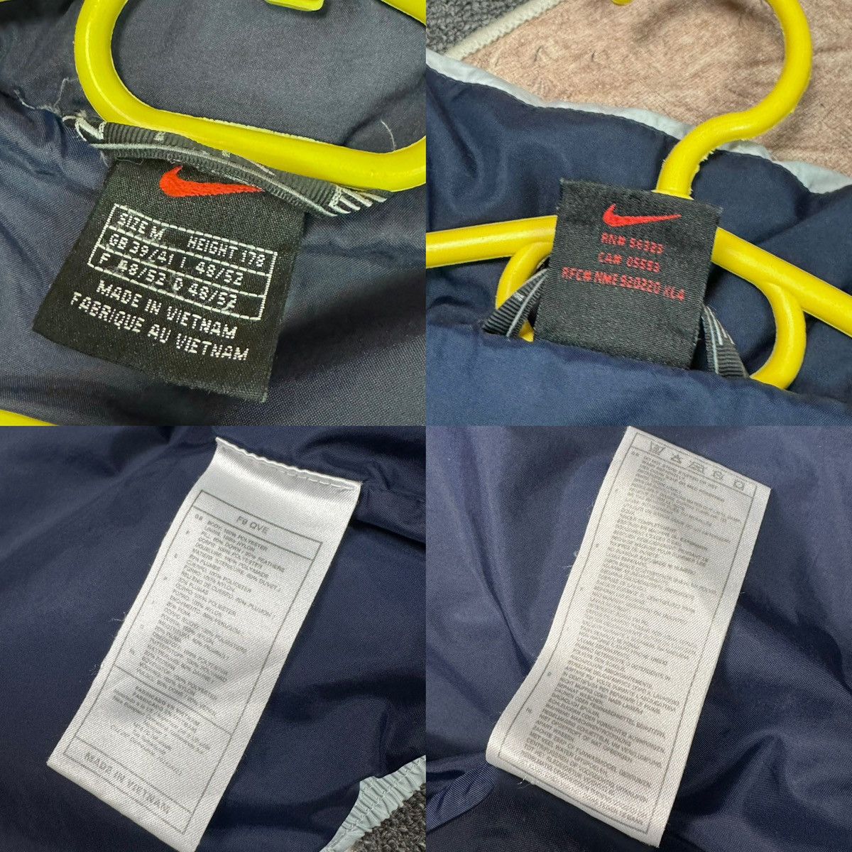 Nike NIKE VINTAGE DOWN JACKET PUFFER Y2K GORPCORE STYLE DRILL Size US M / EU 48-50 / 2 - 3 Thumbnail