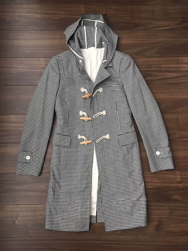Comme des Garcons Comme des Garcons Thin, long, hooded long coat Size US XS / EU 42 / 0 - 1 Thumbnail