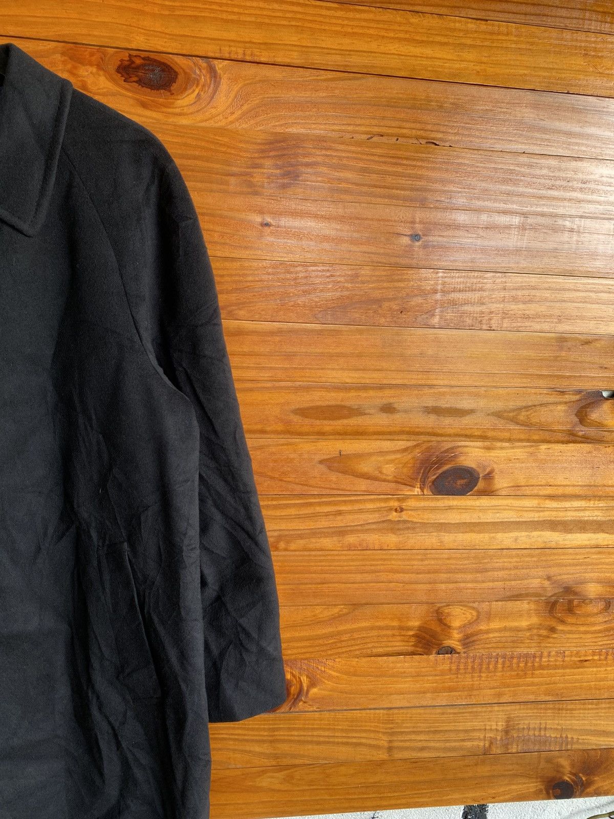 Japanese Brand MAGKAISER Pure Cashmere Long Coat Black Men’s Size 94 A6 Size US M / EU 48-50 / 2 - 7 Thumbnail