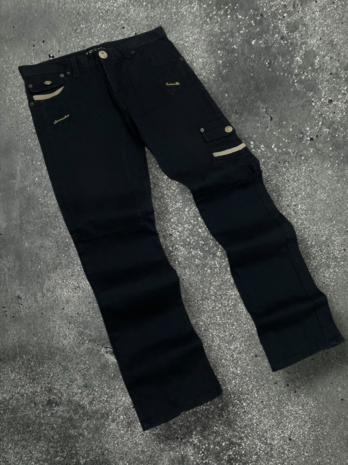 Japanese Brand Vintage 1990s Era Japanese Brand Amarantine Cargo Punk Style Size US 32 / EU 48 - 2 Thumbnail