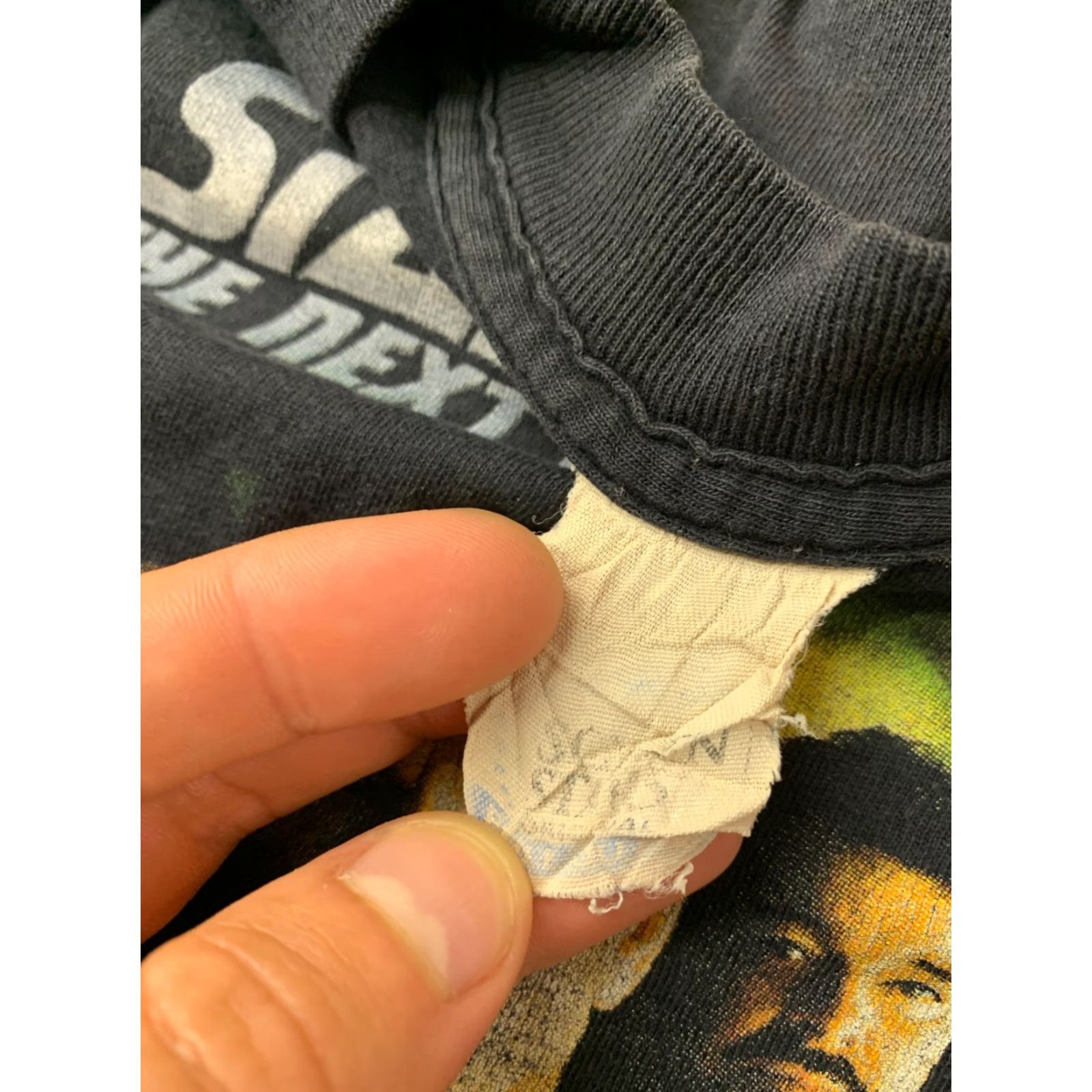 Vintage STAR TREK THE NEXT GENERATION Shirt L Men Black Screen Stars Original Size US L / EU 52-54 / 3 - 5 Thumbnail