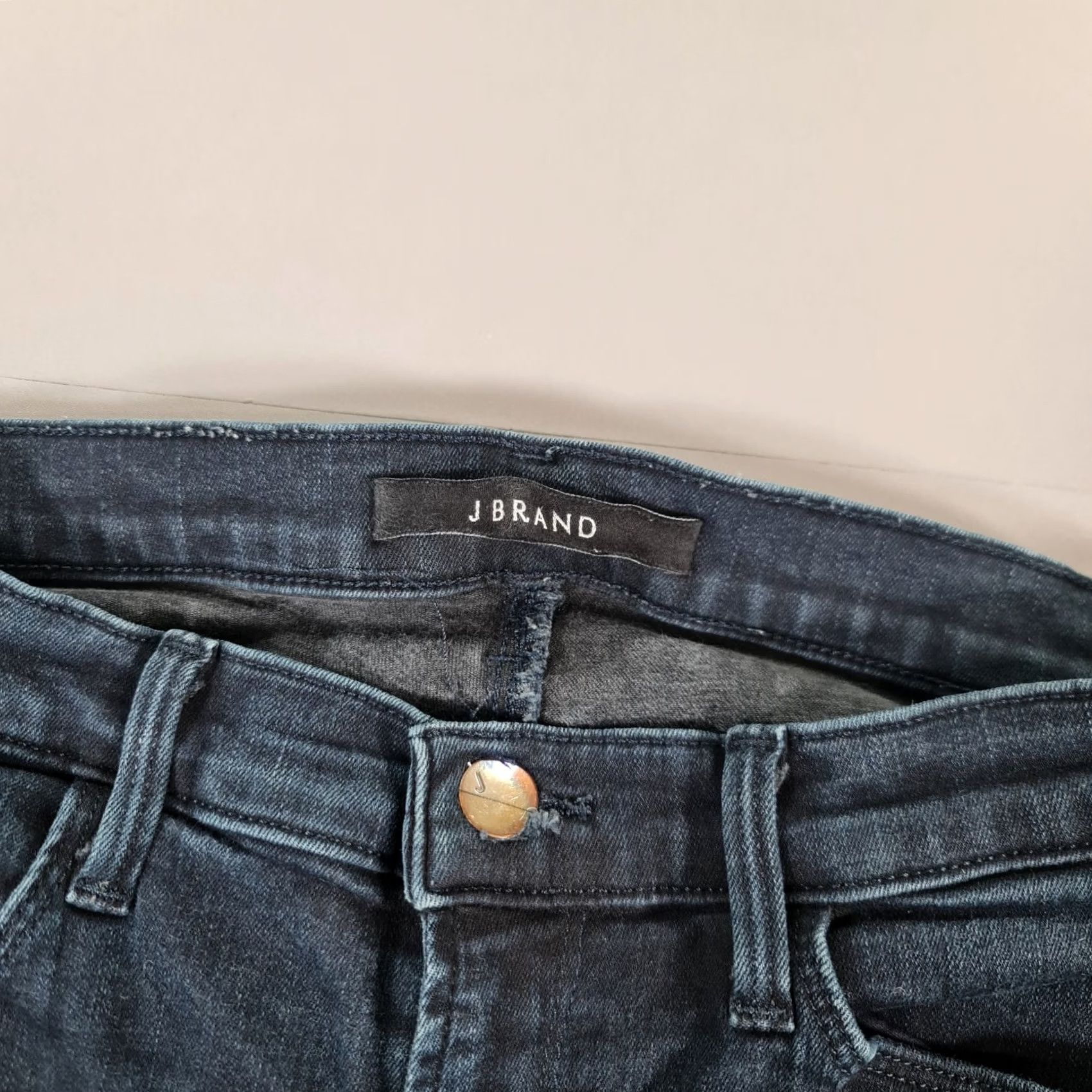 J Brand J Brand Jeans Bootcut Womens Denim Blue W27 L25 Selena Bootcut Stretch Denim Regular Rise Mid 9.5" Zip Fly Pockets 5-Pocket Size 42" / US 20 - 3 Thumbnail