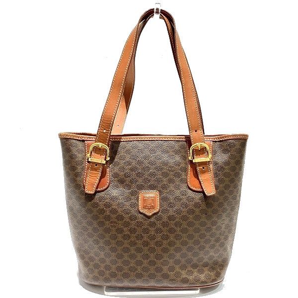 Celine Celine Celine Macadam Bucket Tote Bag Canvas Tote Bag in Fair Condition Size ONE SIZE - 1 Thumbnail