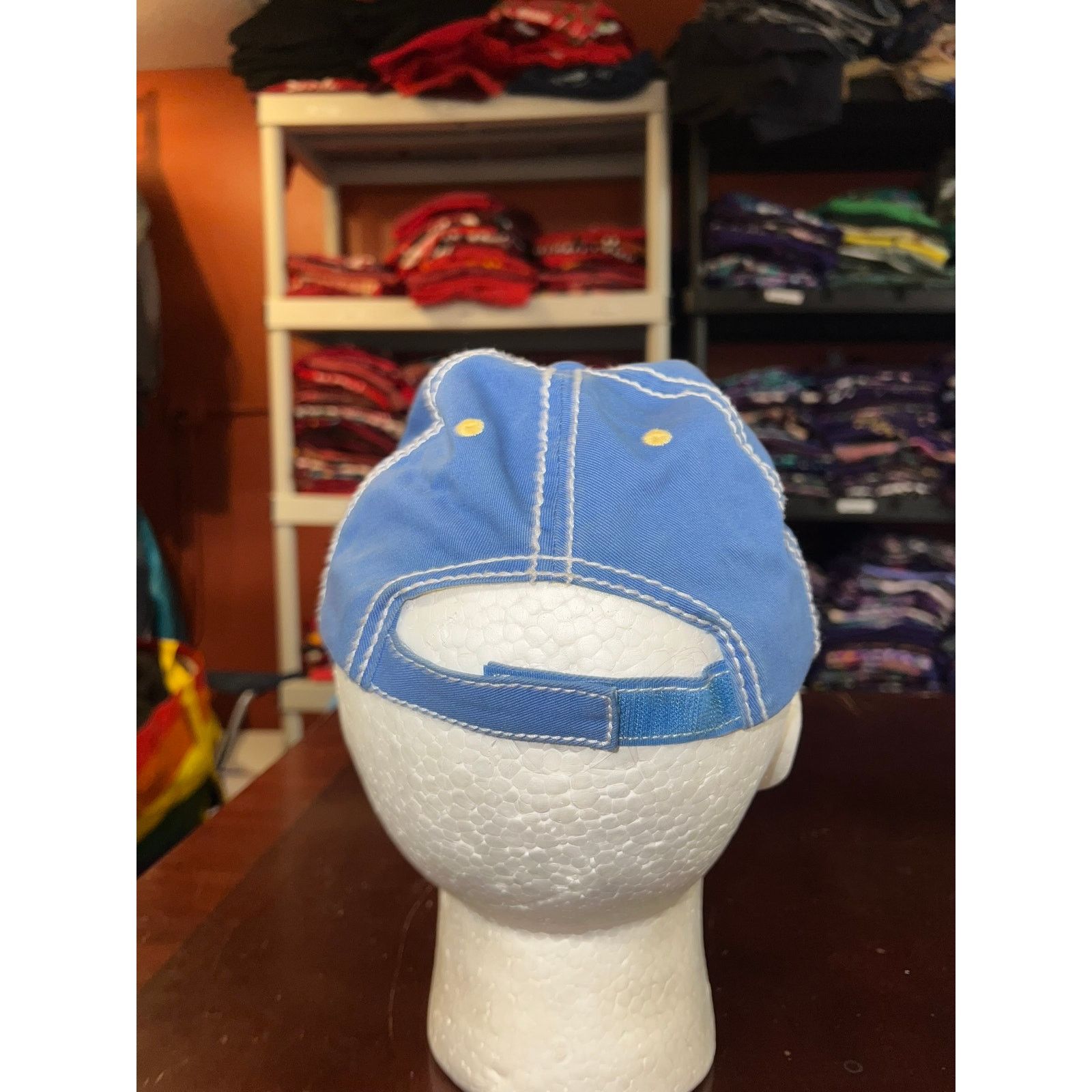 Other Corona Hat Corona Extra Beer Alcohol Logo Blue Yellow Cap OS Size ONE SIZE - 5 Thumbnail