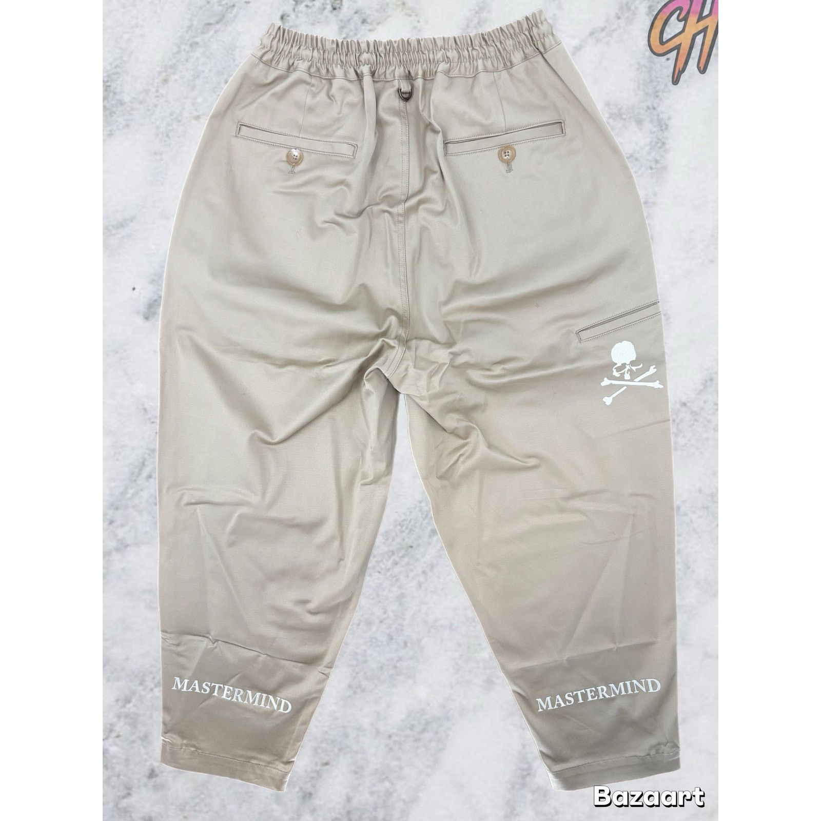 Mastermind Japan Mastermind World Beige PT Slack Pants Size Medium Size US 34 / EU 50 - 1 Thumbnail