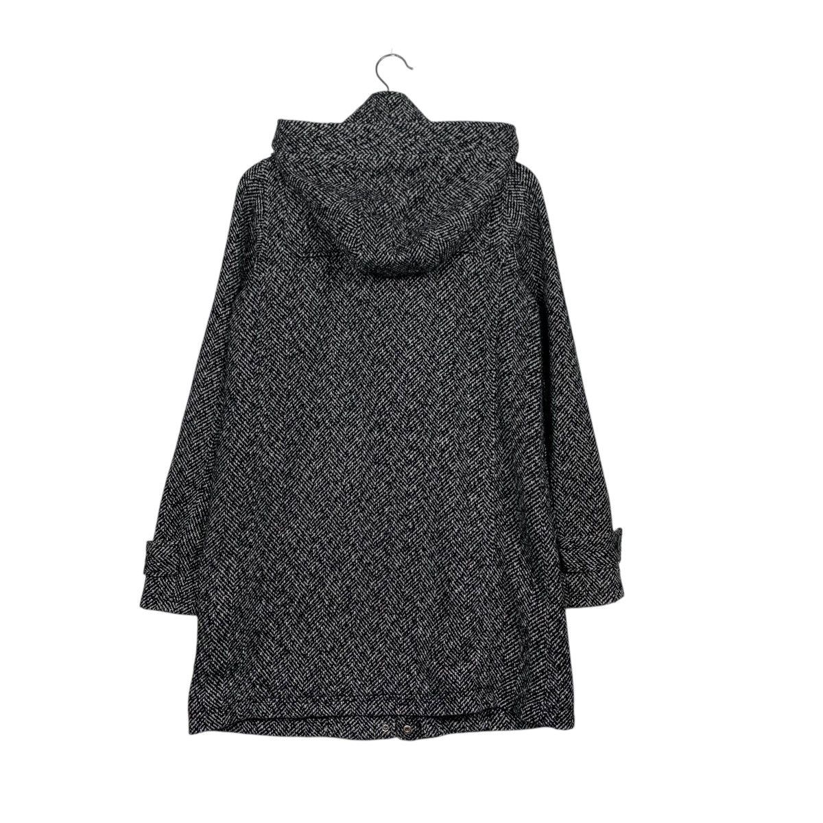 SLY SLY Herringbone Duffle Coat Jacket #1696-C75 Size M / US 6-8 / IT 42-44 - 7 Thumbnail