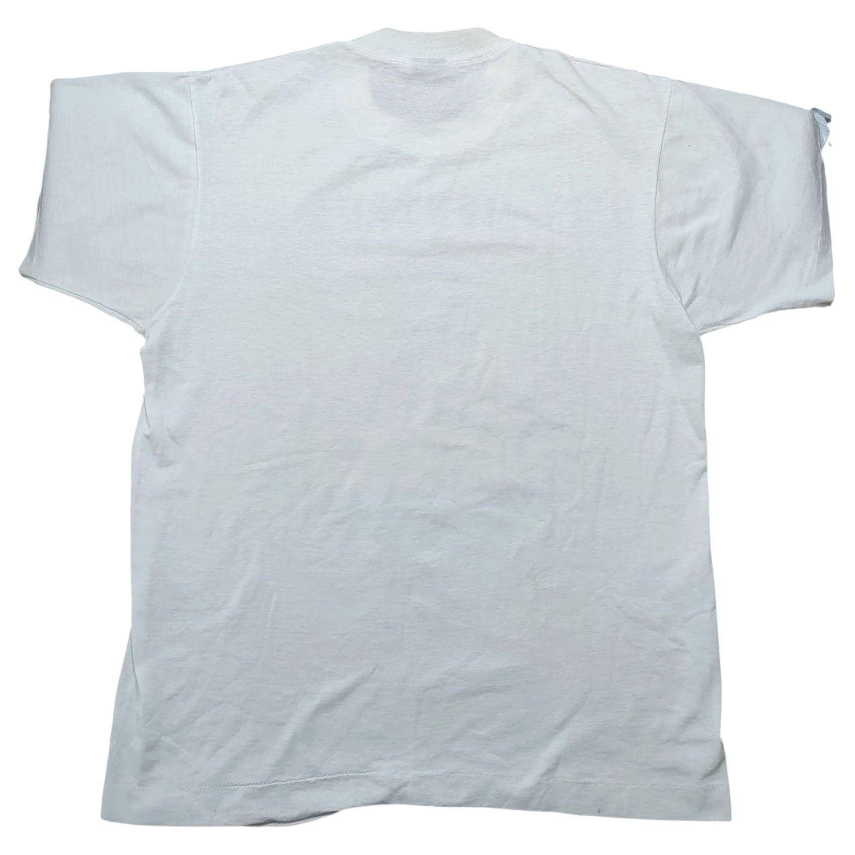 Vintage VINTAGE Montana T-Shirt Mens Medium Short Sleeve Crew Neck White 1991 90s Cowboy Nature Stitch Short Sleeve Shirt Size US M / EU 48-50 / 2 - 2 Thumbnail