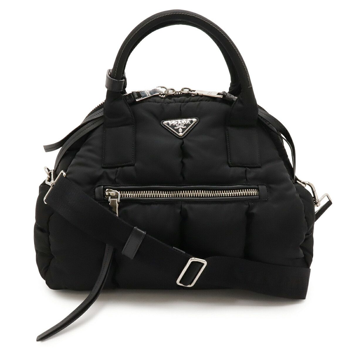 Prada Prada Prada Tessuto Nylon Leather 2way Bag Textile Shoulder Bag BL0881 DUTY FREE for USA Size ONE SIZE - 1 Thumbnail