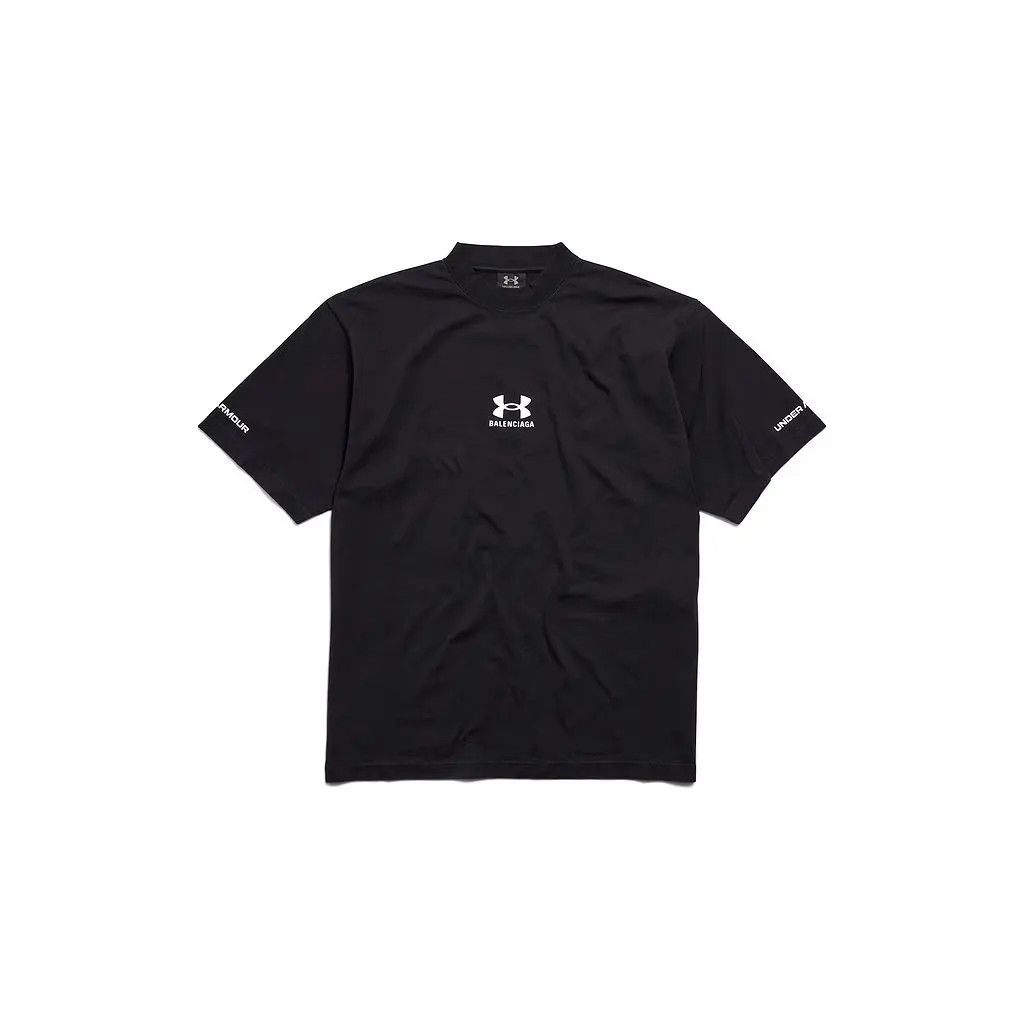Balenciaga × Under Armour oc11z0425 Under Armour® Unisex T-Shirt Medium Fit in Black Size M / US 6-8 / IT 42-44 - 6 Thumbnail