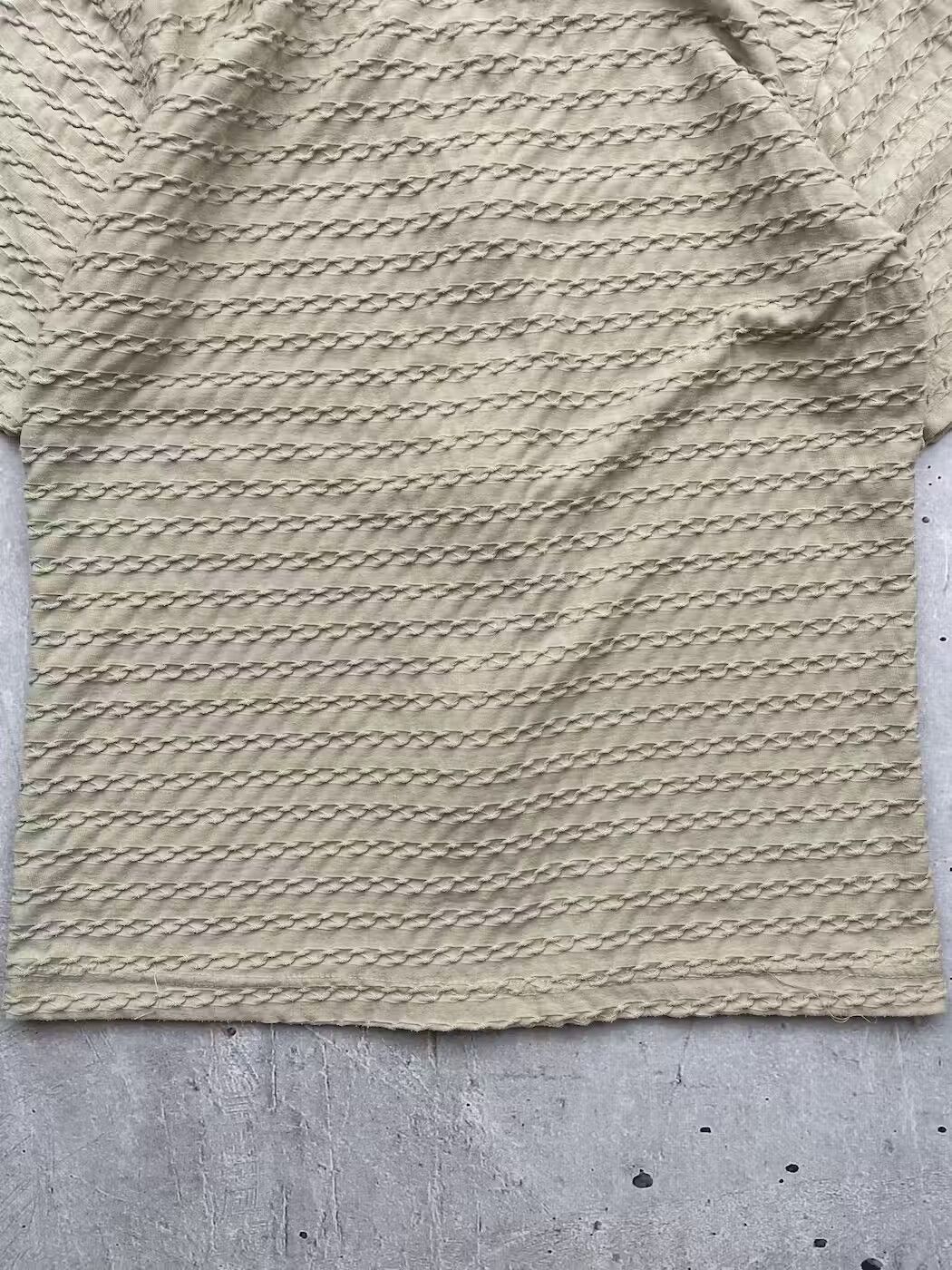 Japanese Brand × Vintage Vintage Full Zipped Polo Tee Size US S / EU 44-46 / 1 - 6 Thumbnail
