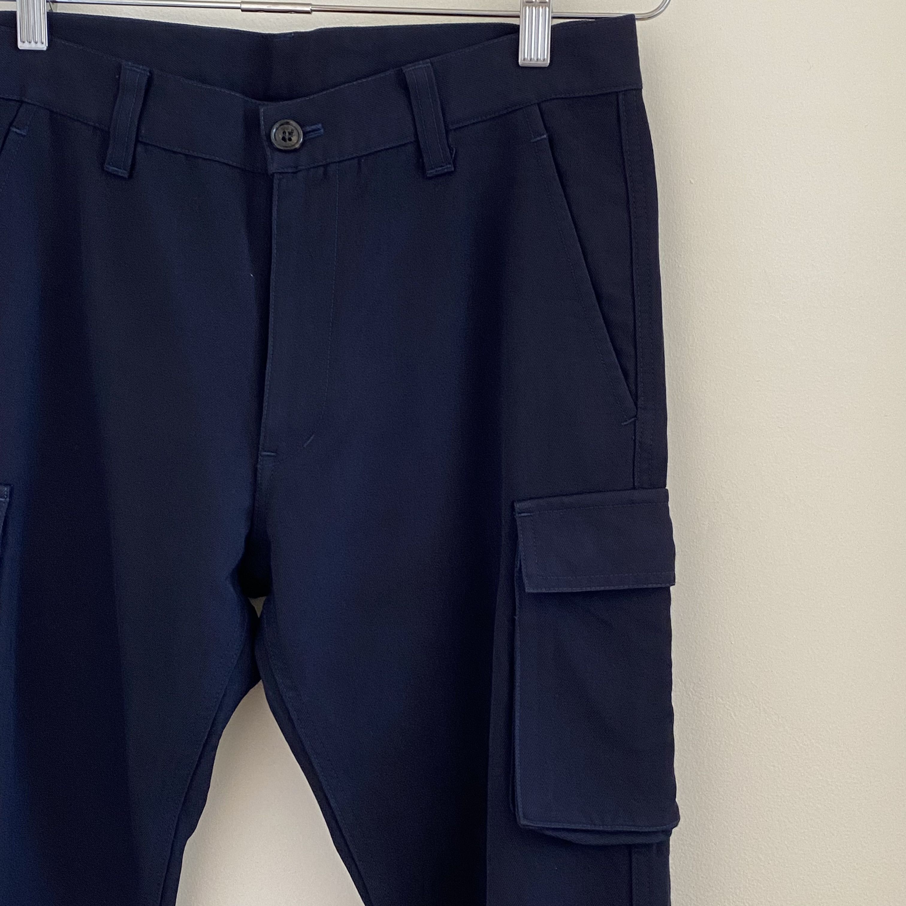 Comme des Garcons × Comme des Garcons Homme Comme des Garcons Homme Wool Cargo Pants Size US 32 / EU 48 - 5 Thumbnail