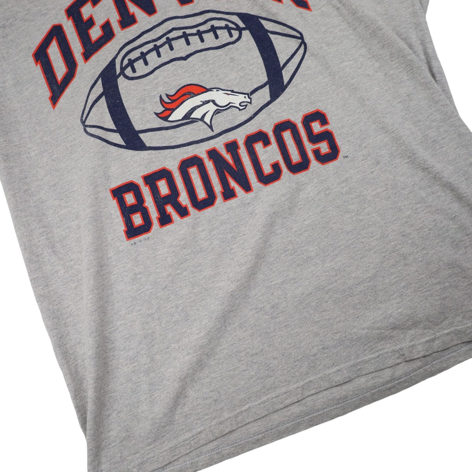 Champion × NFL × Vintage Vintage 90s Champion Denver Broncos Graphic T Shirt Size US XL / EU 56 / 4 - 3 Thumbnail
