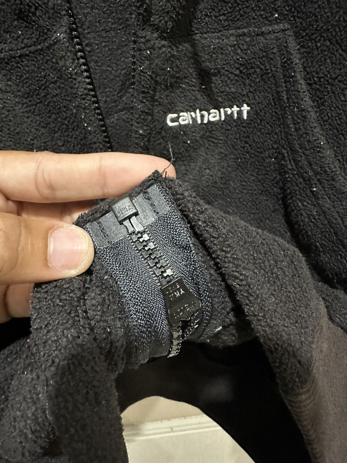 Carhartt × Vintage Carhatt fleece full zipper Size US L / EU 52-54 / 3 - 5 Thumbnail