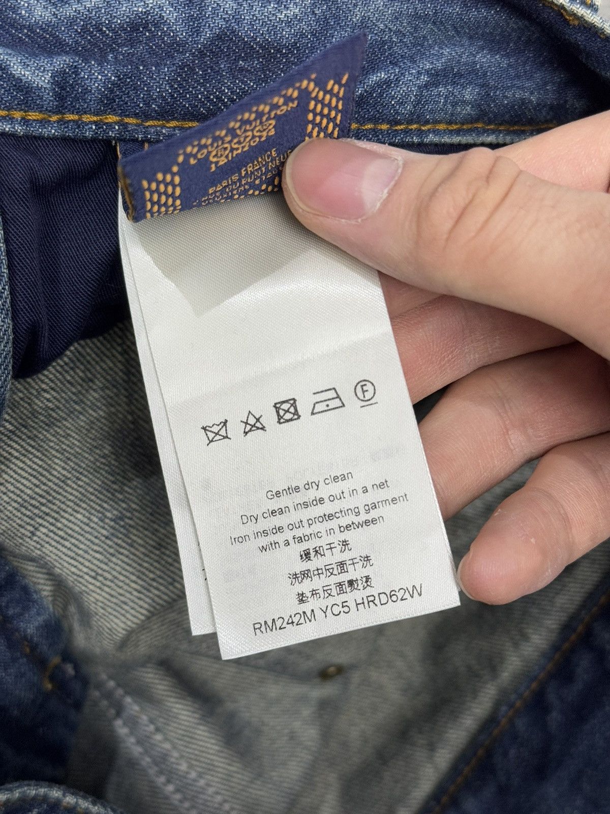 Louis Vuitton Louis Vuitton 24fw turquoise jeans Size US 29 - 18 Thumbnail