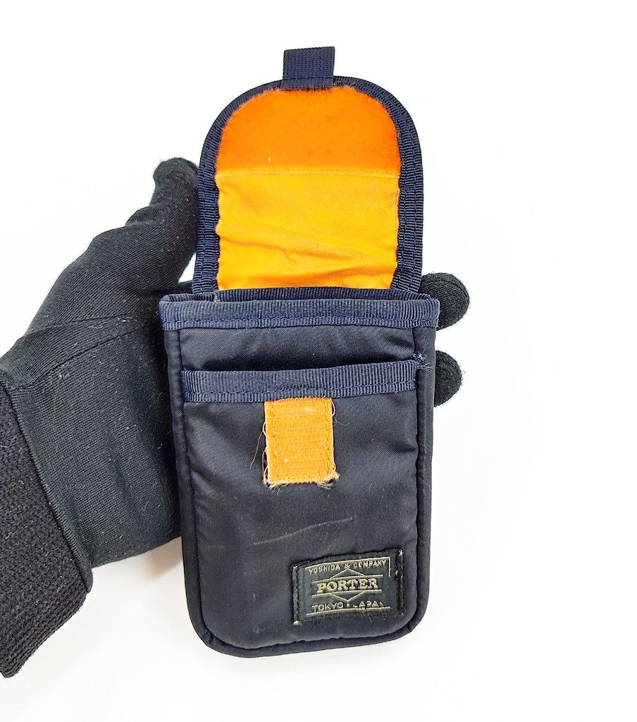Porter HEAD PORTER velcro tanker pouch with carabiner Size ONE SIZE - 2 Thumbnail