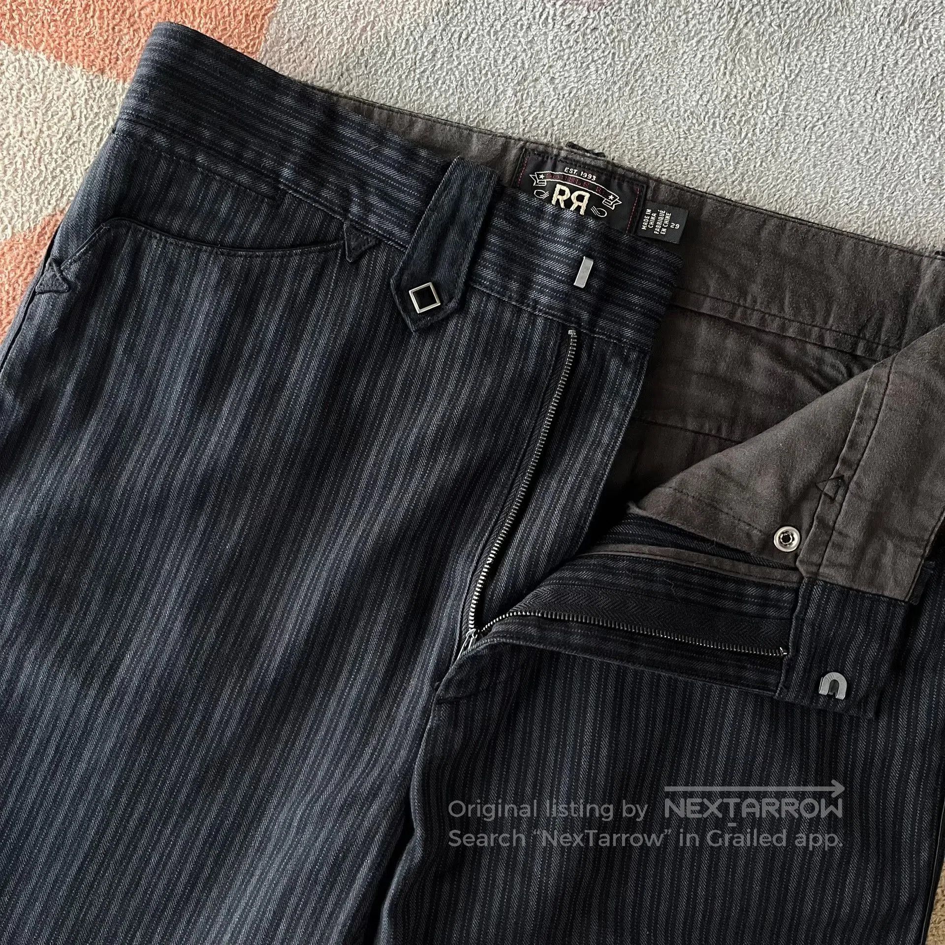 RRL Ralph Lauren RRL Western Style Striped Pants. Size US 29 - 6 Thumbnail