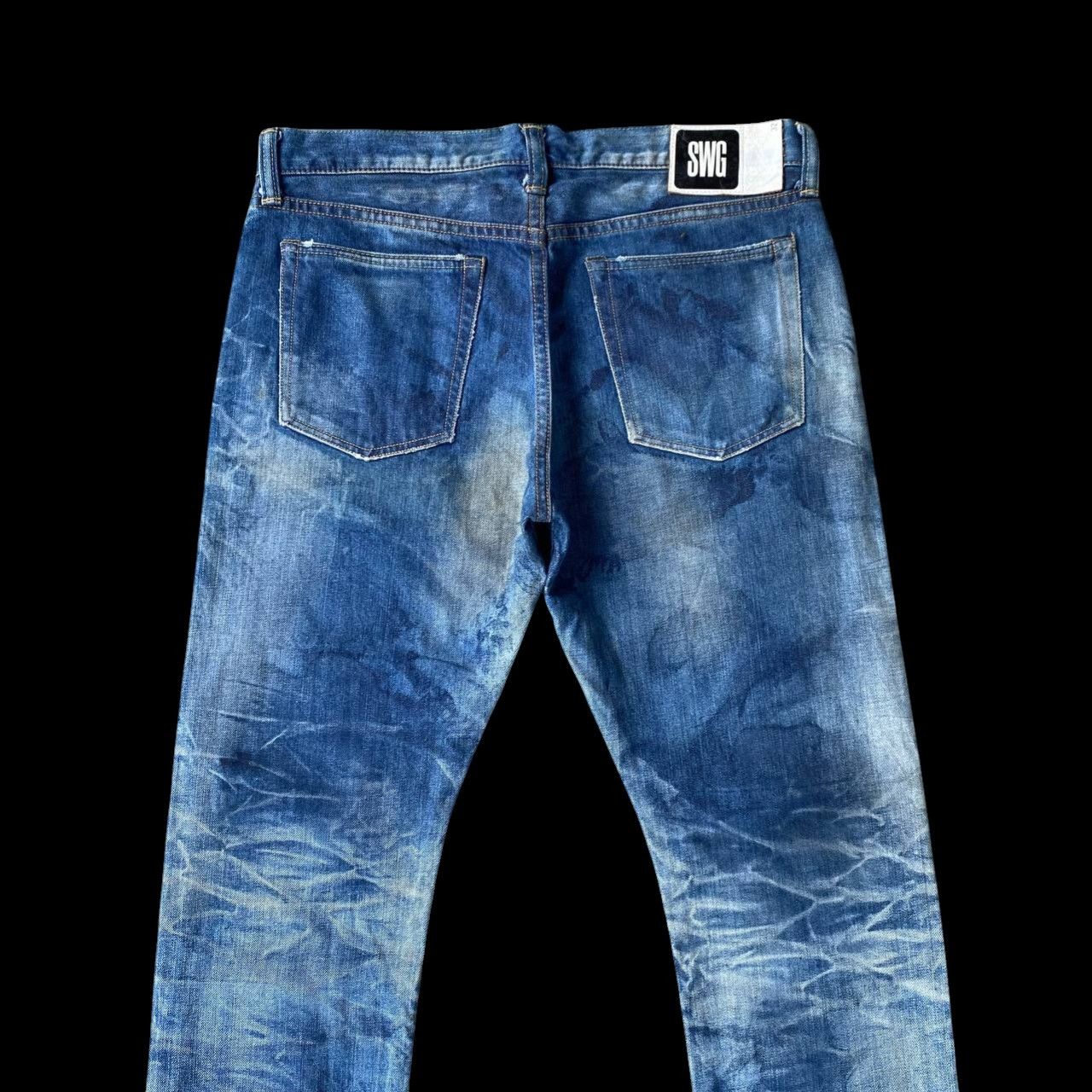 Swagger JAPANESE HARAJUKU SWAGGER FADED HEAVY WHISKERING HONEYCOMB Size US 33 - 11 Thumbnail