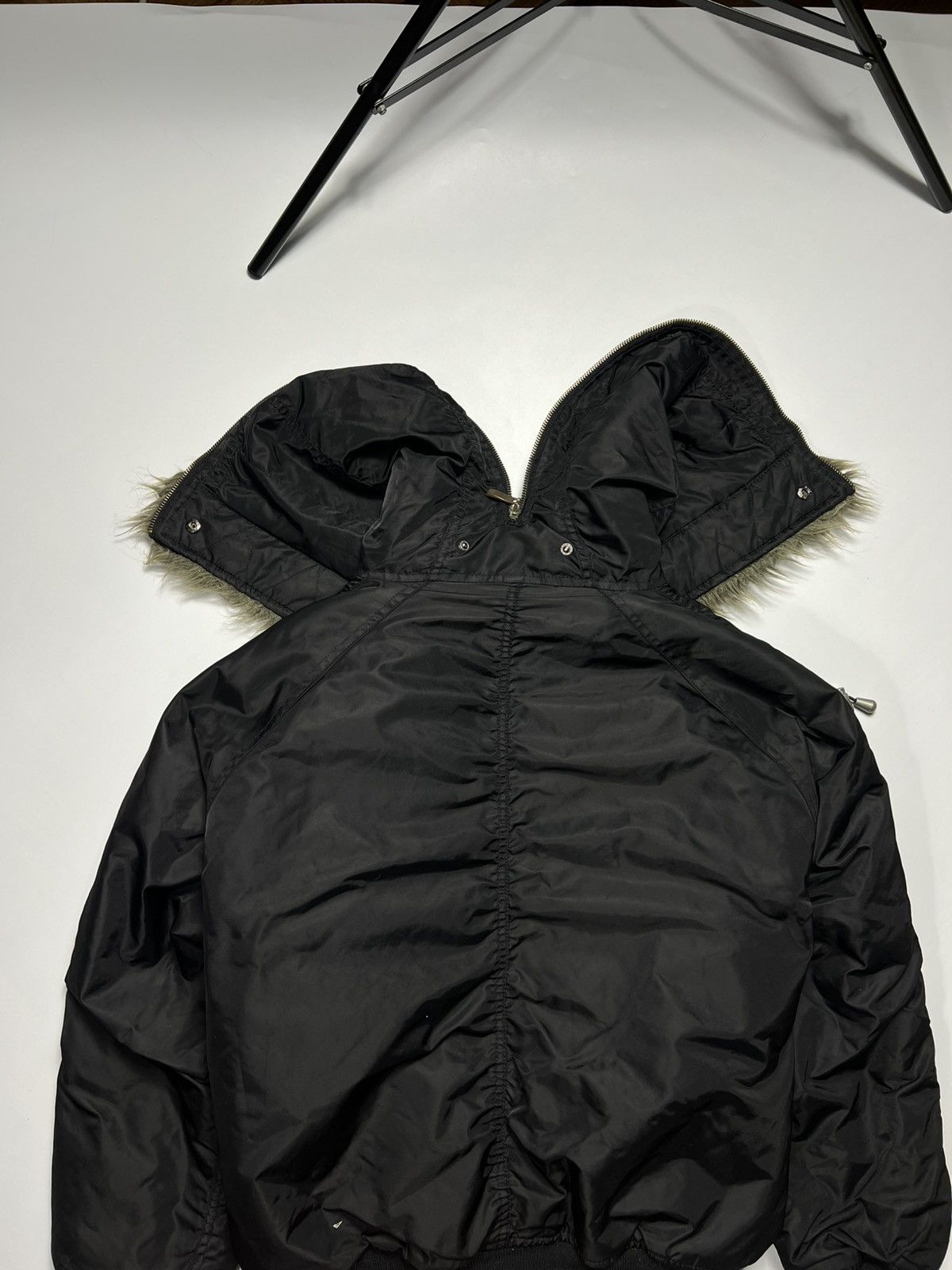 Schott Fur Hood Attached Scott N-2B Cropped Fligh Bomber Jacket Size US S / EU 44-46 / 1 - 17 Thumbnail