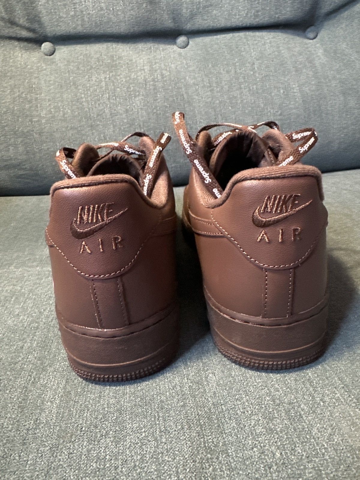 Nike × Supreme Supreme Air Force One Size 12 NEVER WORN, no box Size US 12 / EU 45 - 3 Thumbnail