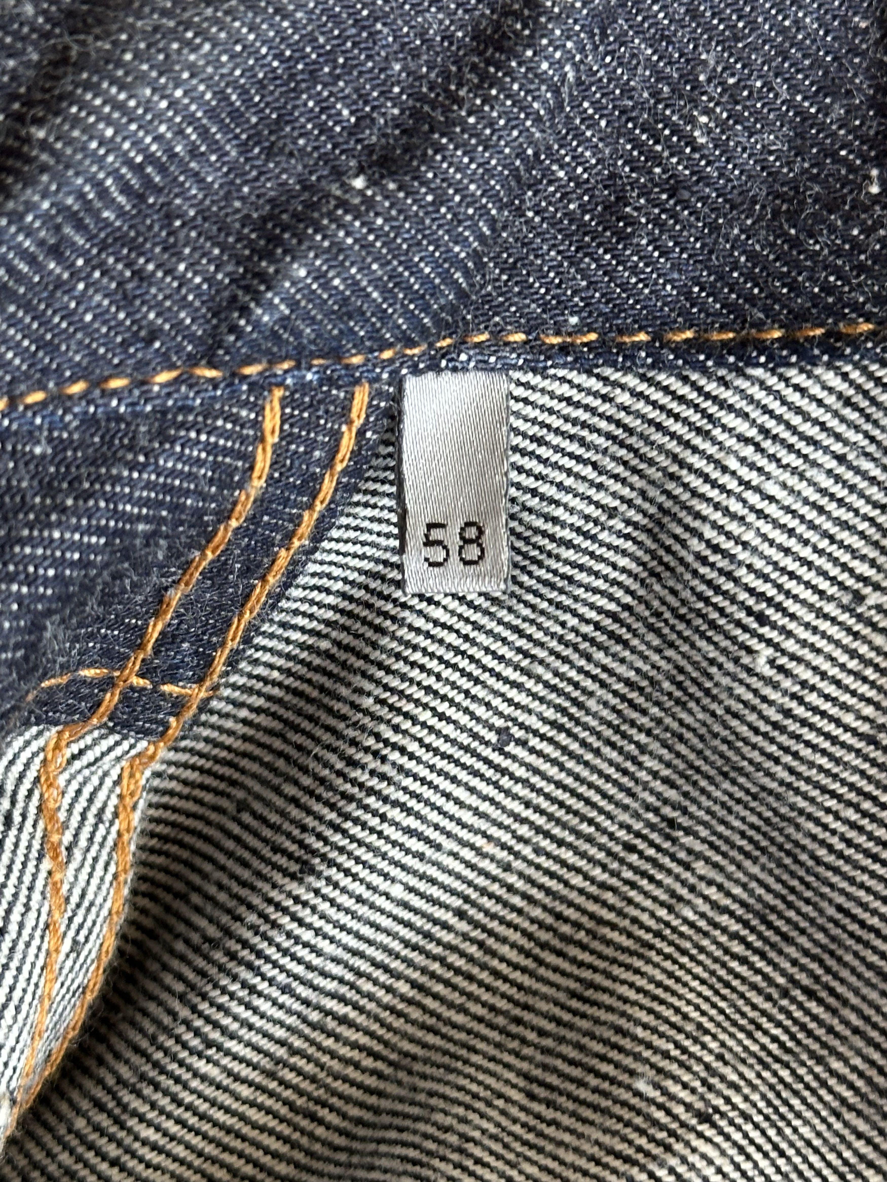 Dior Dior Sacai Blue & Black Embroidered Logo Denim Jacket Size US XXL / EU 58 / 5 - 4 Thumbnail